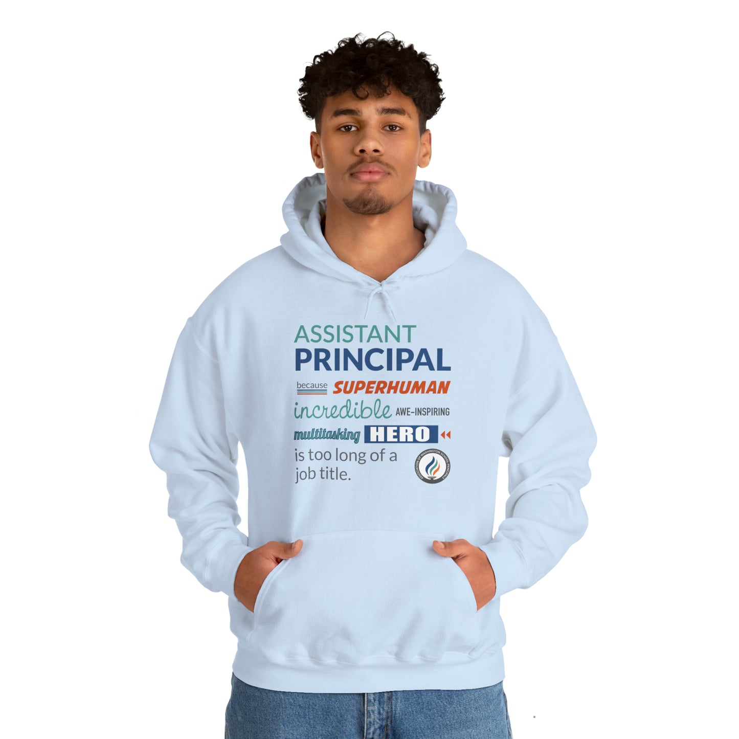 Assistant Principal Superhuman Hero Hoodie; 5 colors