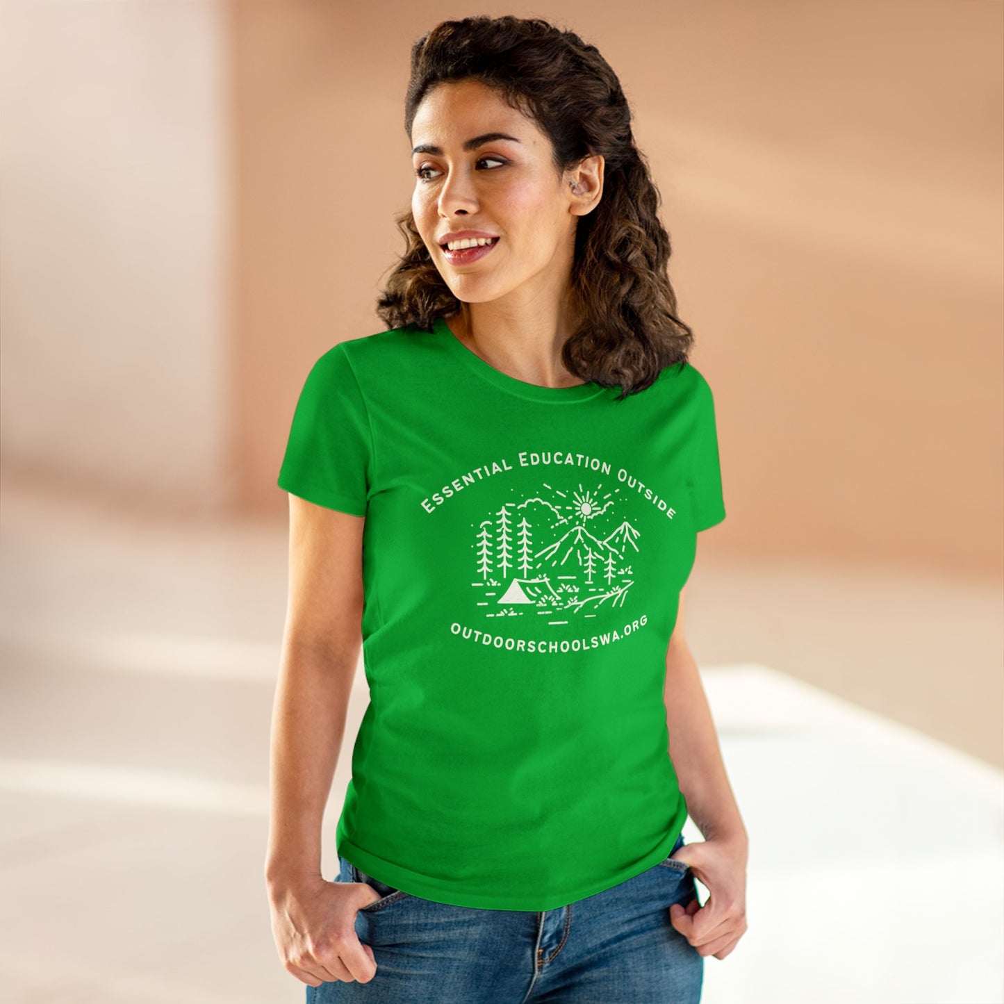 Outdoor Schools Women's Midweight Cotton Tee