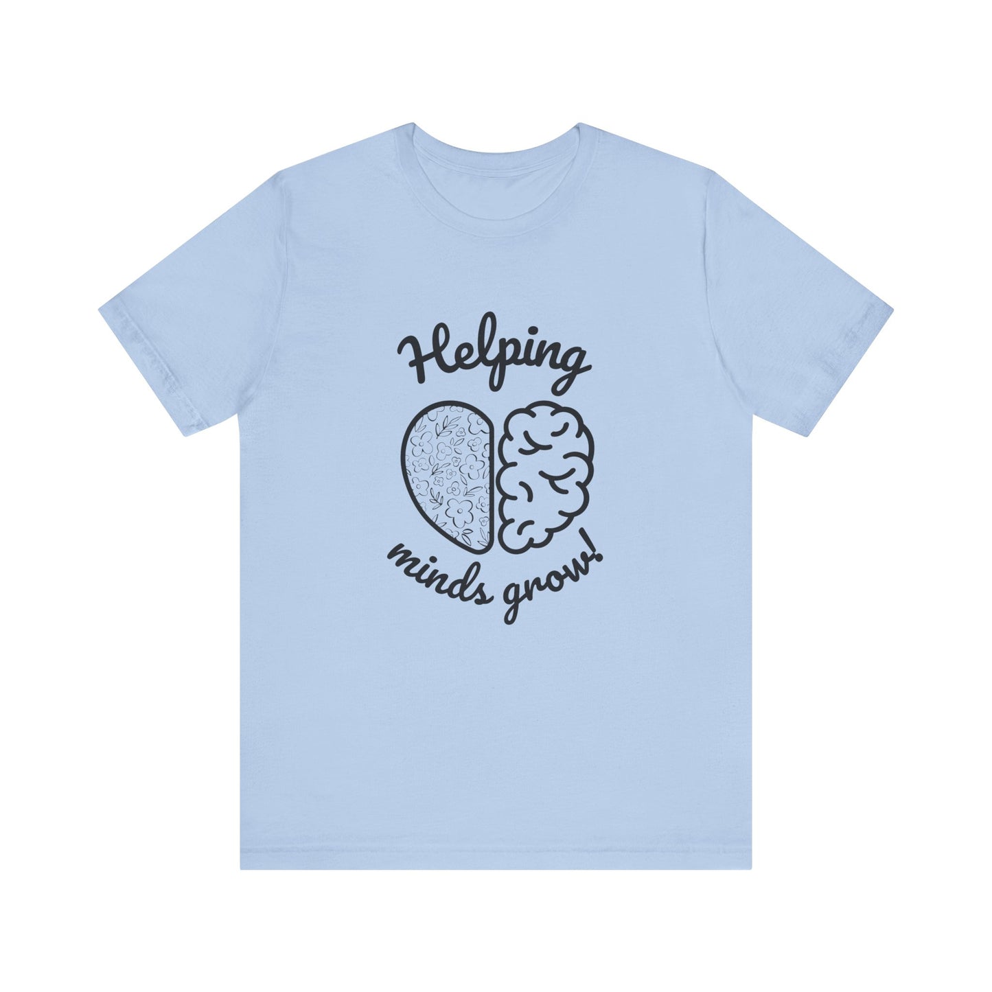 Helping Minds Grow | Unisex Jersey Short Sleeve Tee