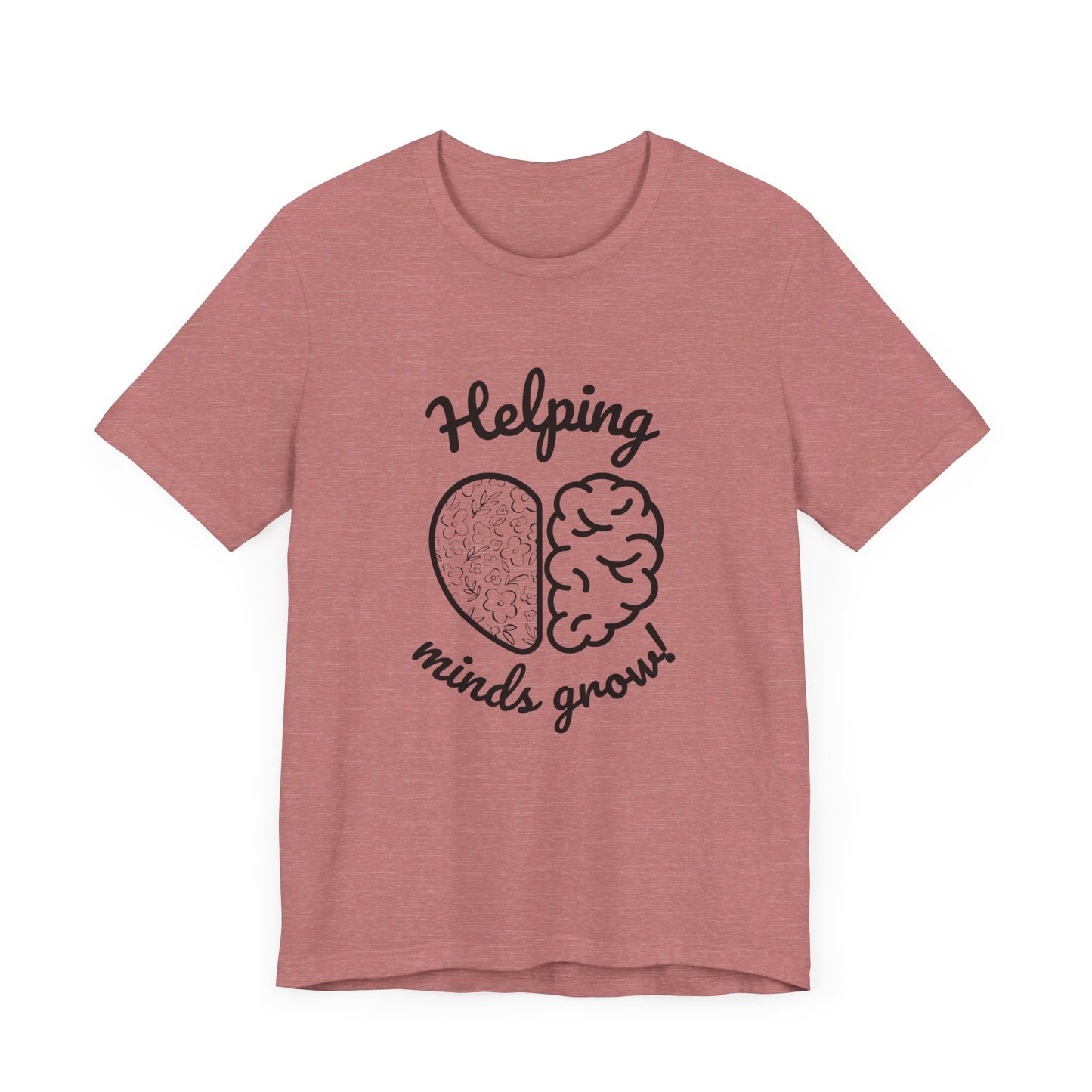 Helping Minds Grow | Unisex Jersey Short Sleeve Tee