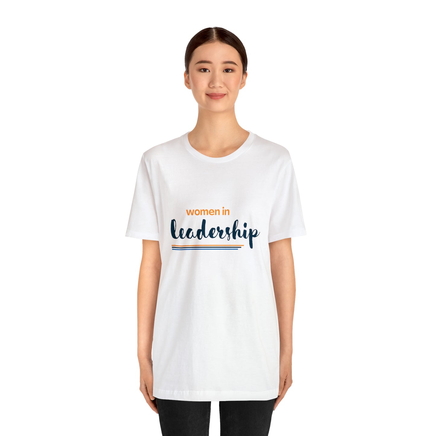 Women in Leadership Tee Unisex Jersey Short Sleeve Tee