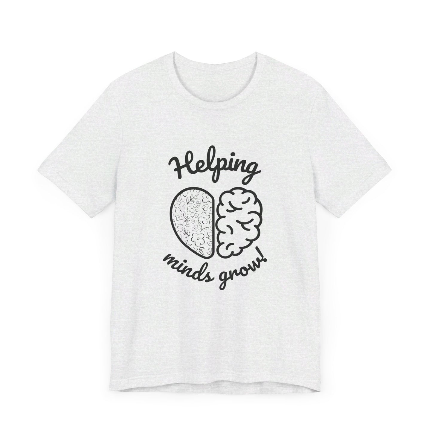 Helping Minds Grow | Unisex Jersey Short Sleeve Tee