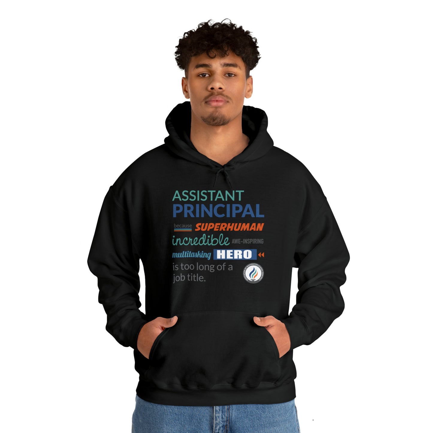 Assistant Principal Superhuman Hero Hoodie; 5 colors