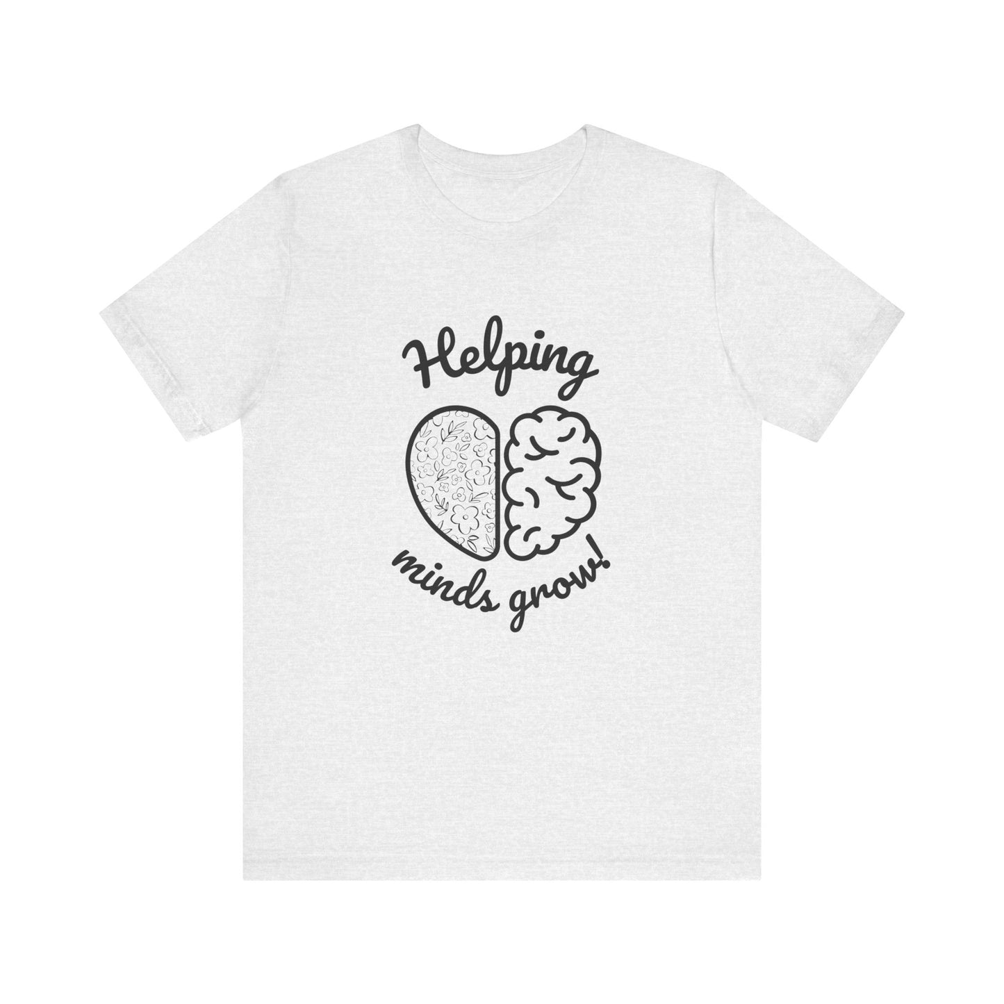 Helping Minds Grow | Unisex Jersey Short Sleeve Tee