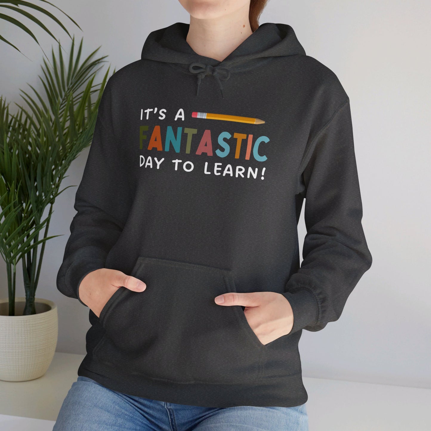 It's a Fantastic Day to Learn | Unisex Heavy Blend™ Hooded Sweatshirt