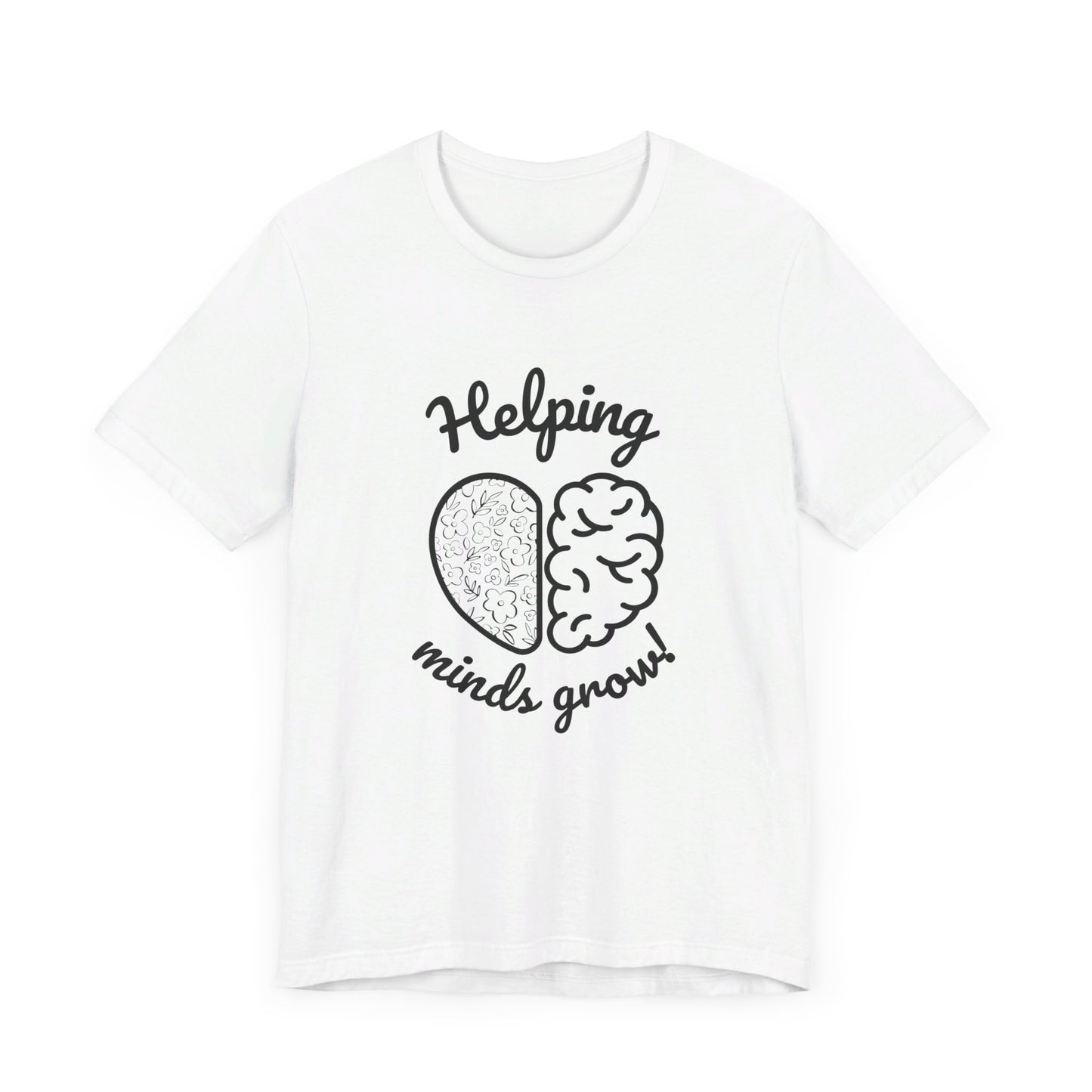 Helping Minds Grow | Unisex Jersey Short Sleeve Tee
