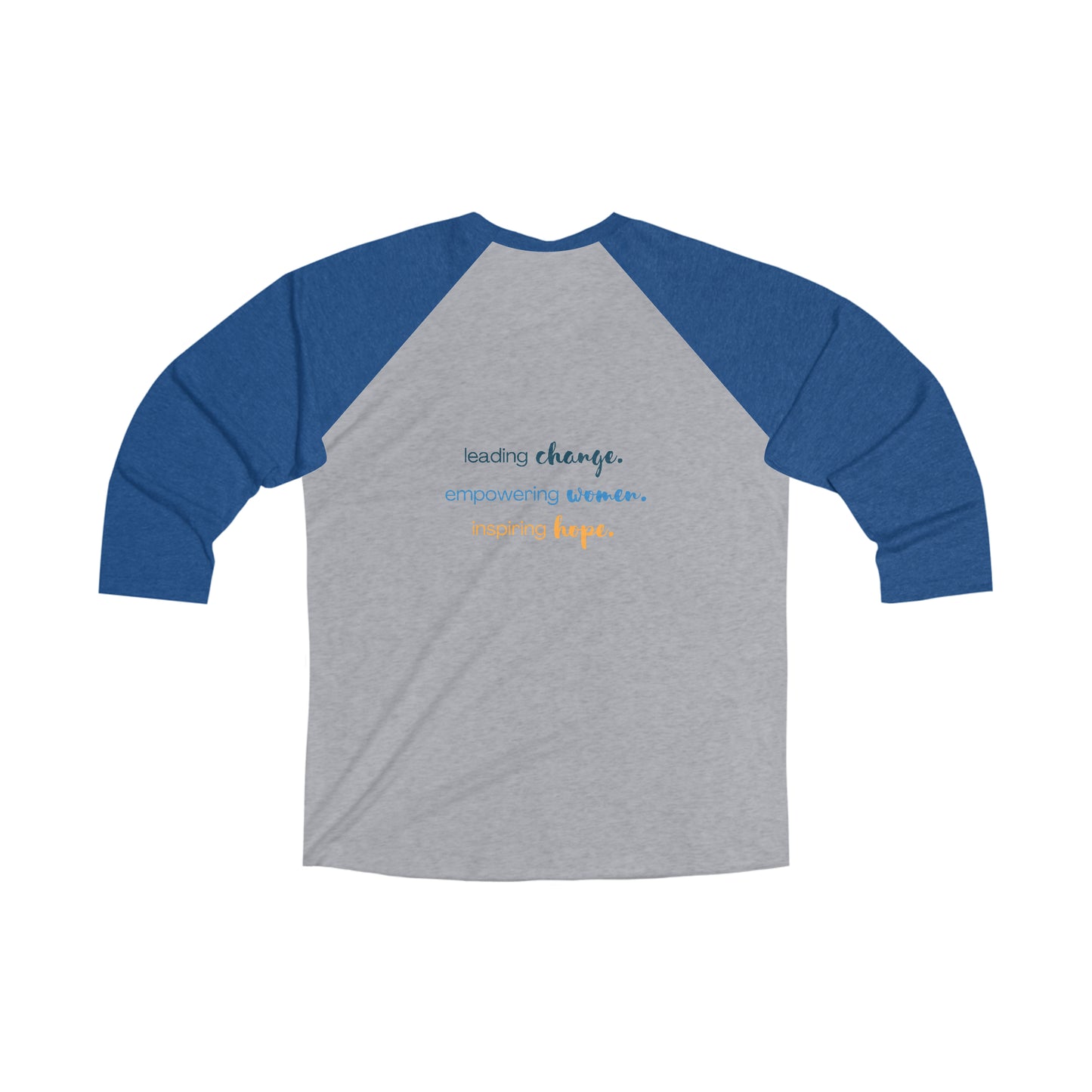 Women in Leadership Unisex Tri-Blend 3\4 Raglan Tee
