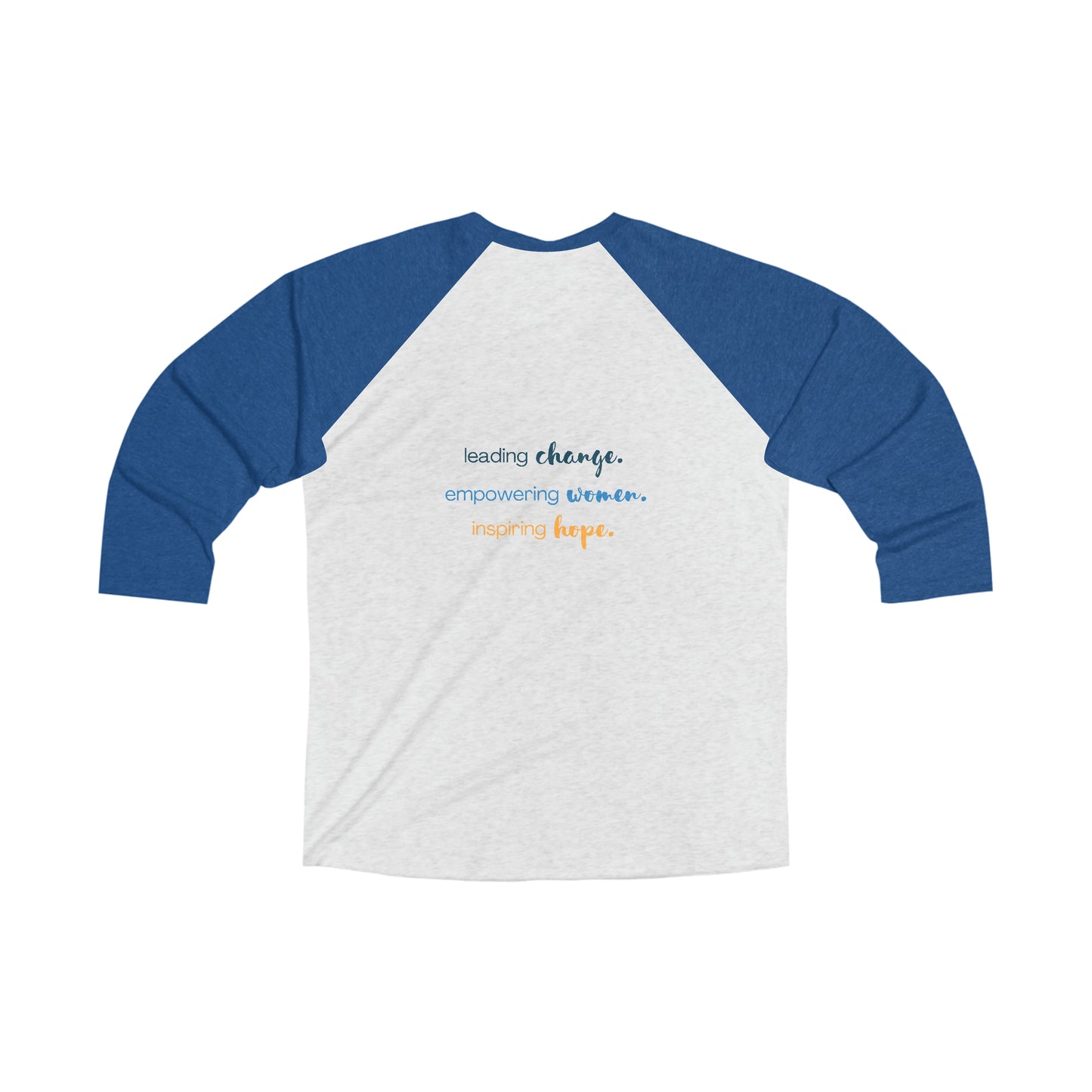 Women in Leadership Unisex Tri-Blend 3\4 Raglan Tee
