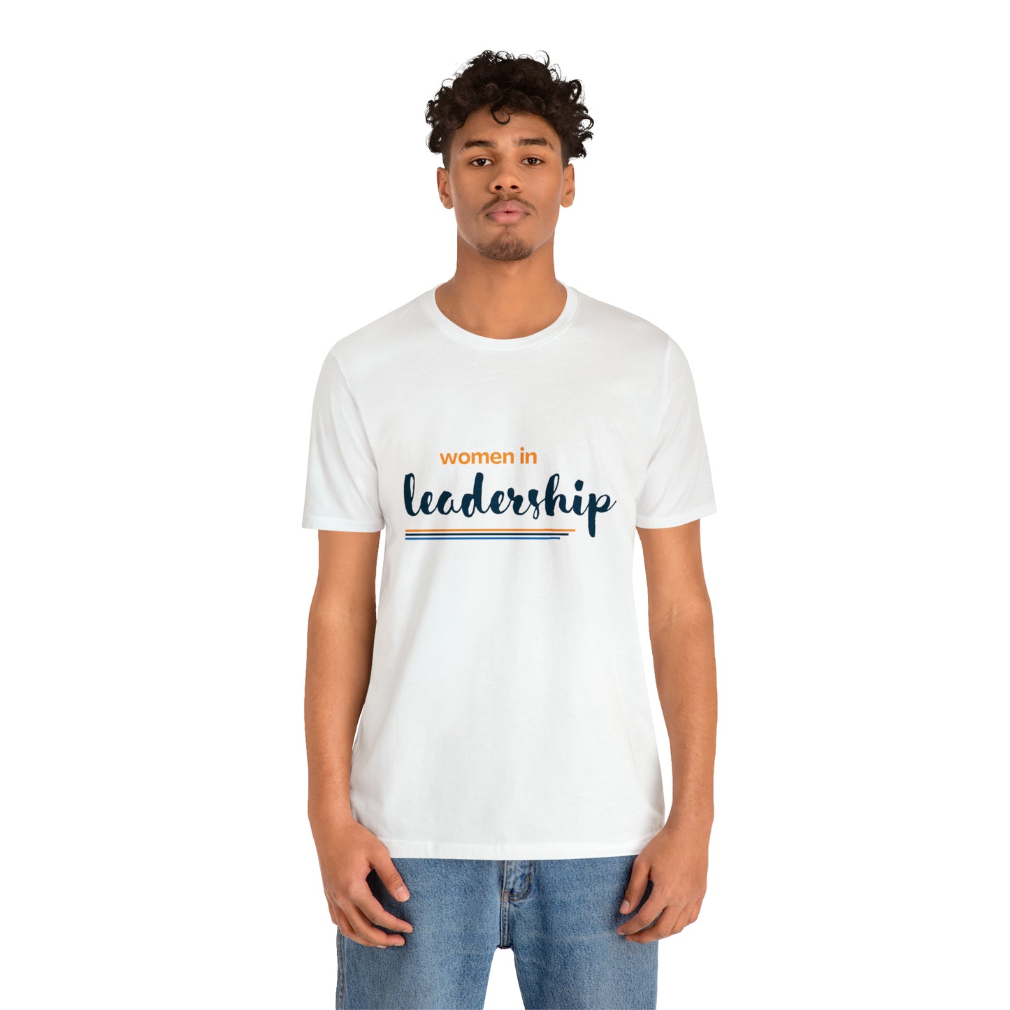 Women in Leadership Tee Unisex Jersey Short Sleeve Tee