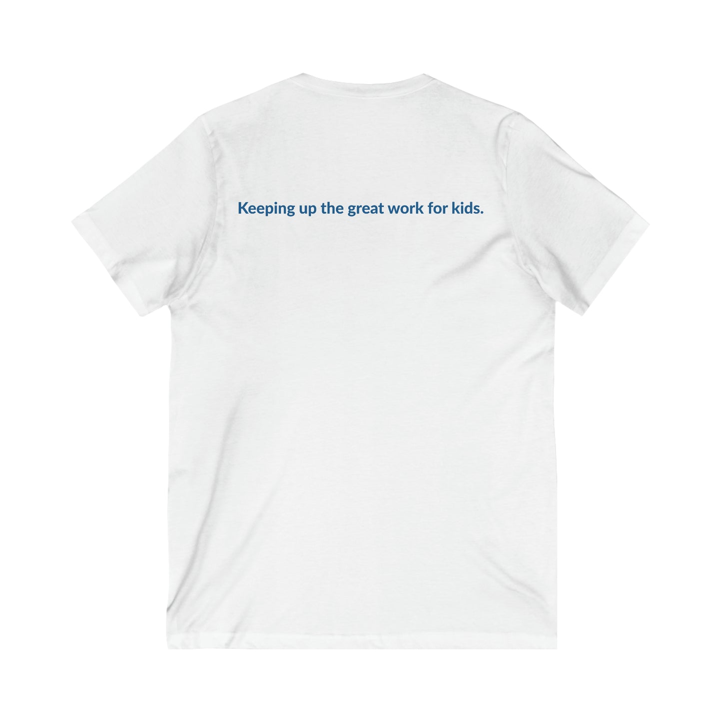 AWSP Logo soft jersey V-Neck Tee