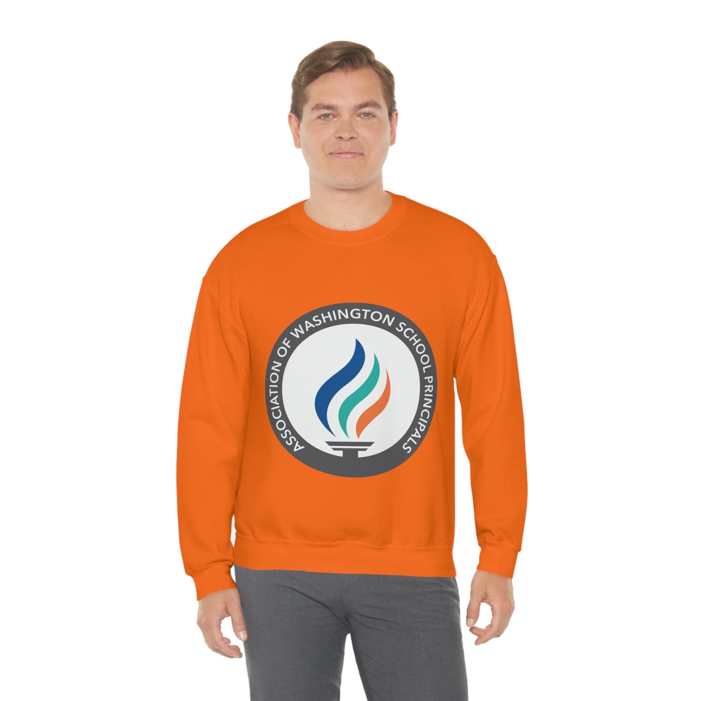 AWSP logo Unisex Heavy Blend™ Crewneck Sweatshirt