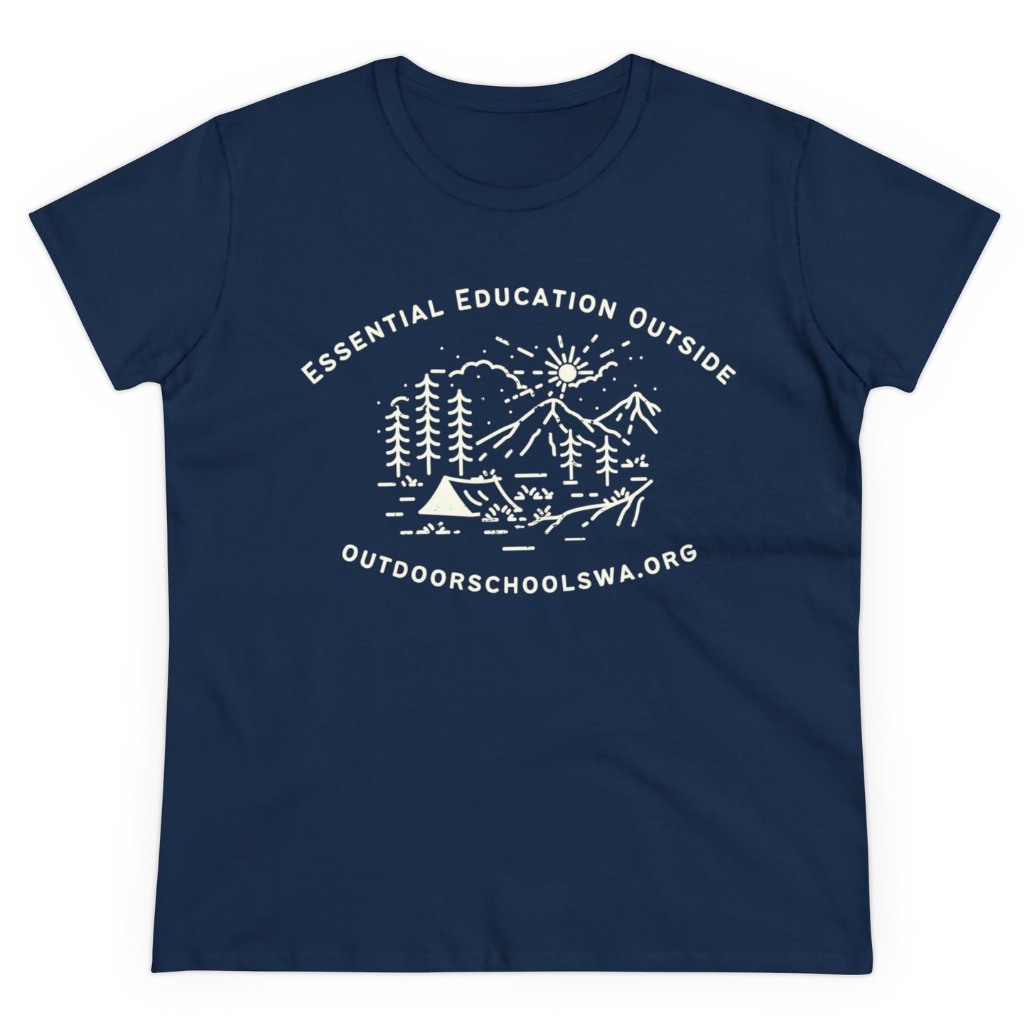 Outdoor Schools Women's Midweight Cotton Tee
