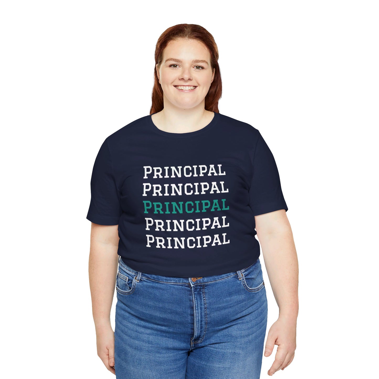 AWSP Principal | Unisex Jersey Short Sleeve Tee