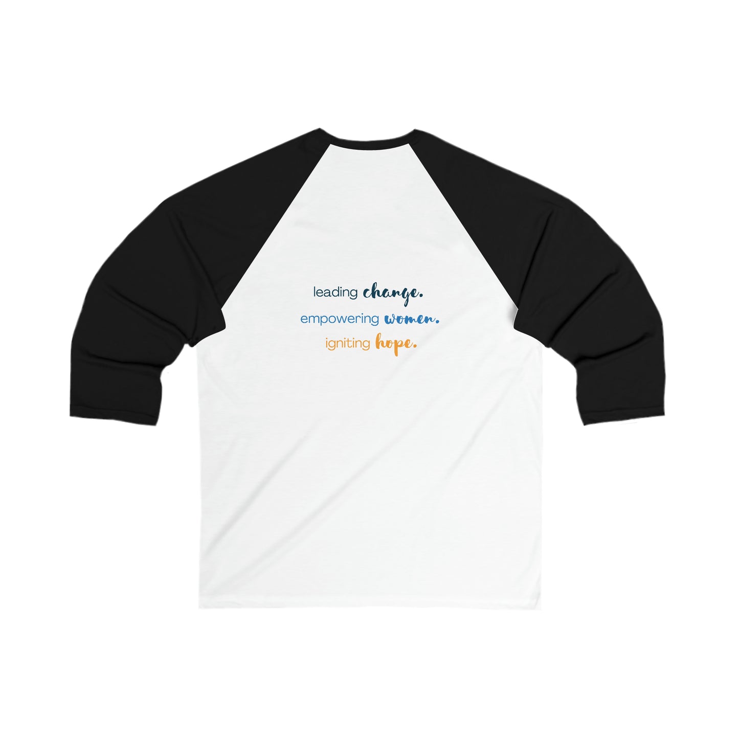 Women in Leadership Unisex 3\4 Sleeve Baseball Tee
