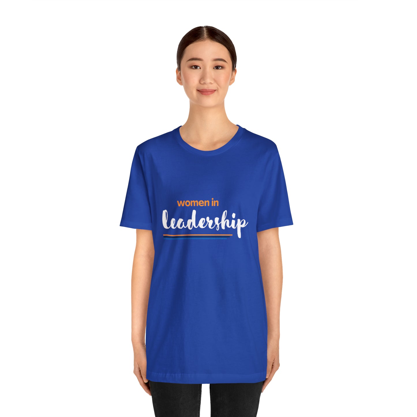 Women in Leadership Tee Unisex Jersey Short Sleeve Tee