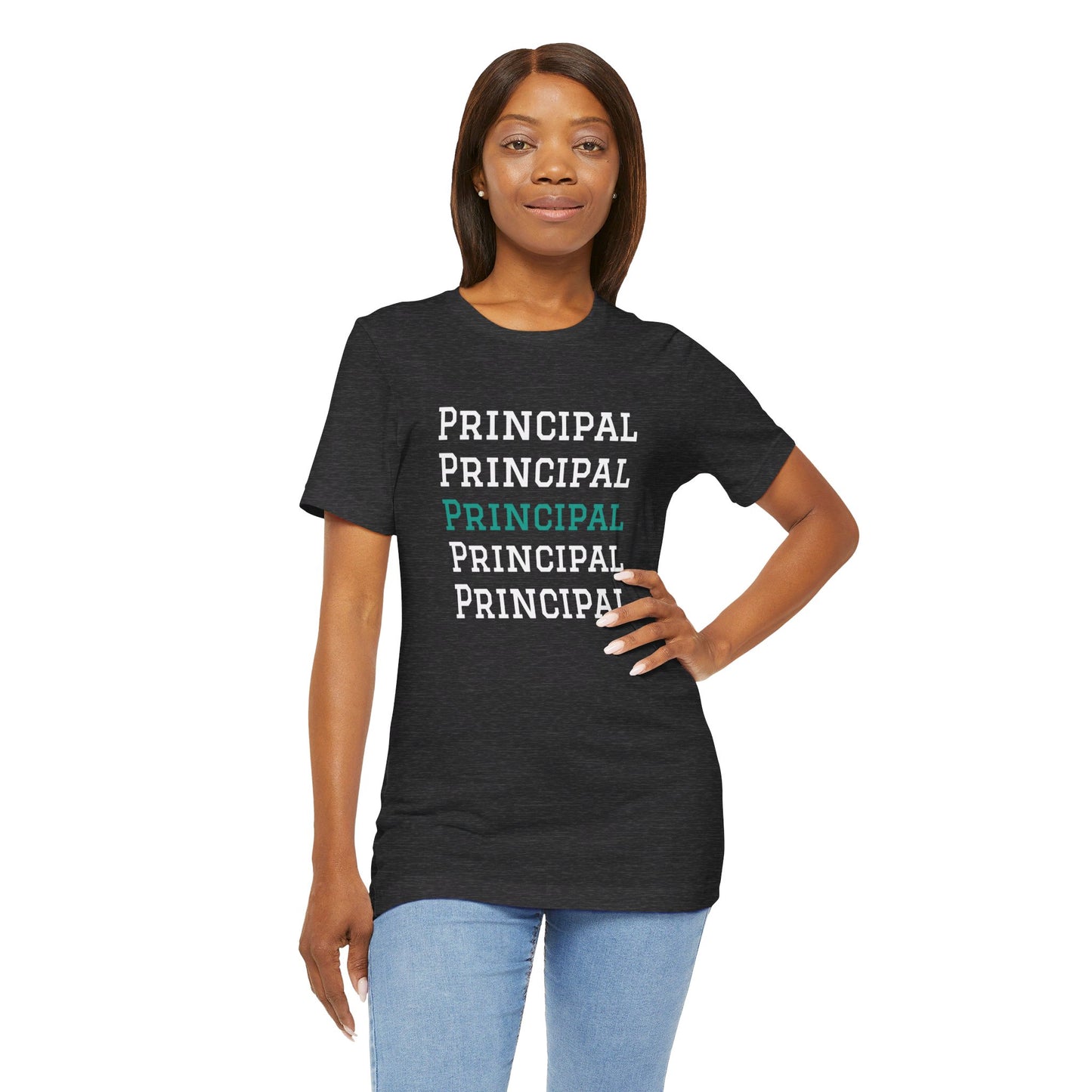 AWSP Principal | Unisex Jersey Short Sleeve Tee