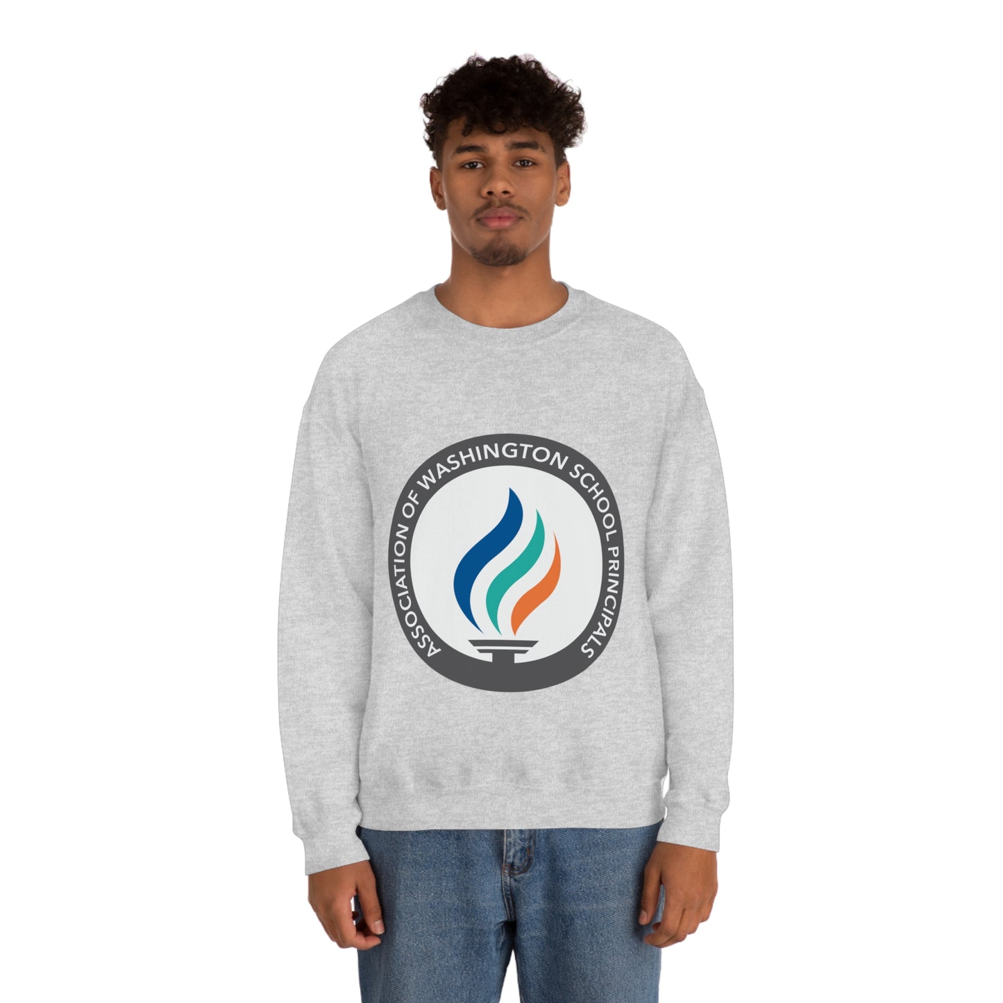 AWSP logo Unisex Heavy Blend™ Crewneck Sweatshirt