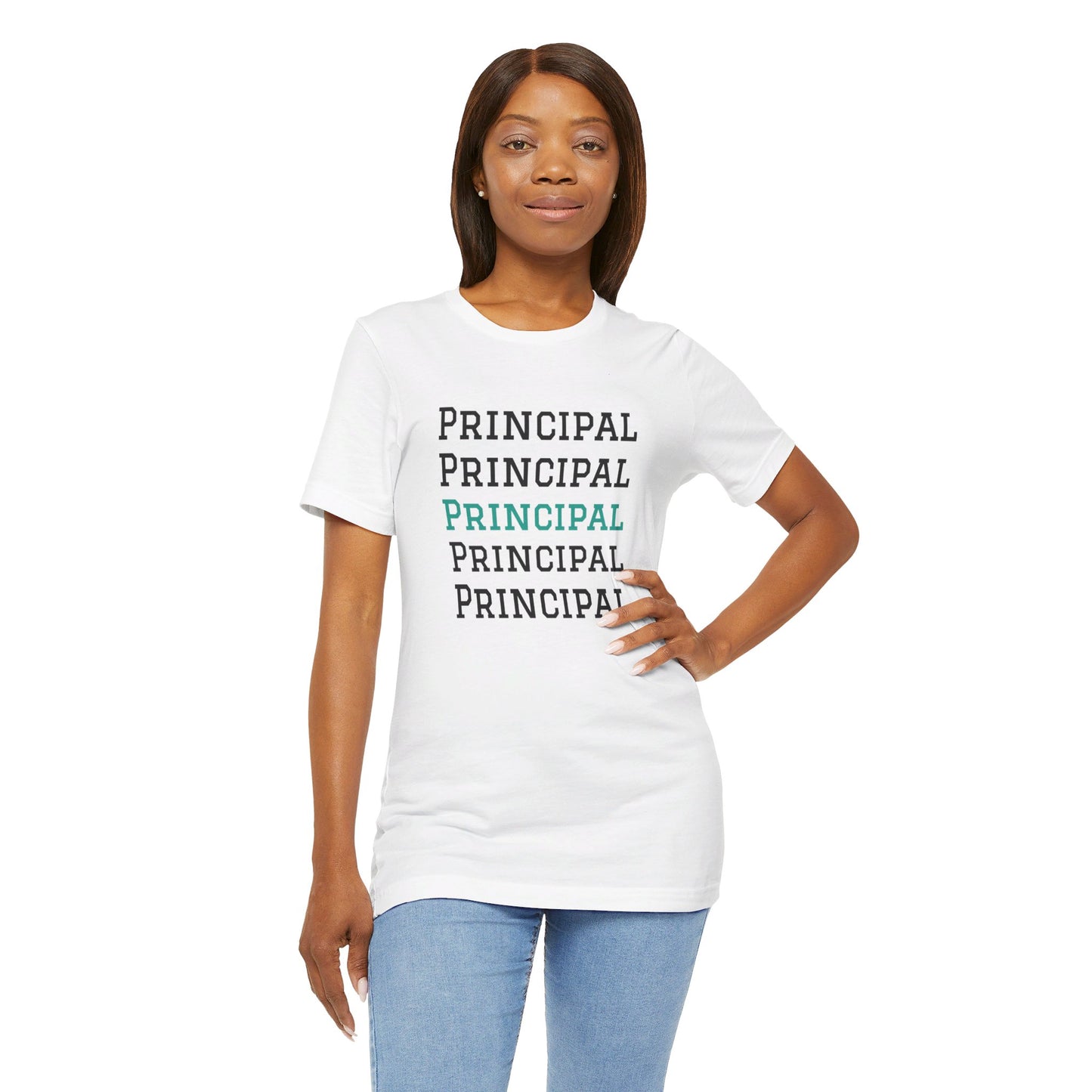 AWSP Principal | Unisex Jersey Short Sleeve Tee
