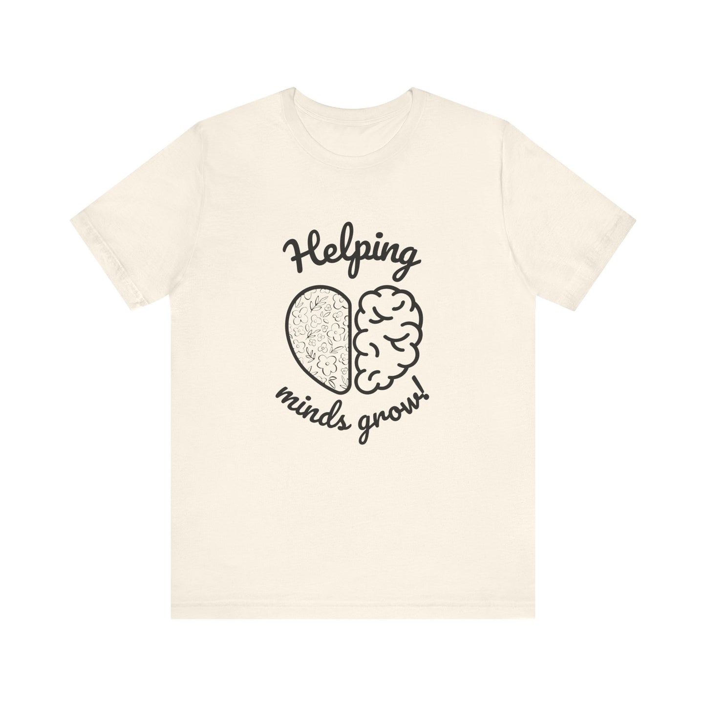 Helping Minds Grow | Unisex Jersey Short Sleeve Tee