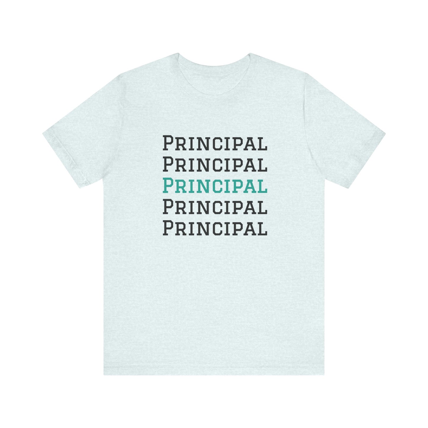 AWSP Principal | Unisex Jersey Short Sleeve Tee