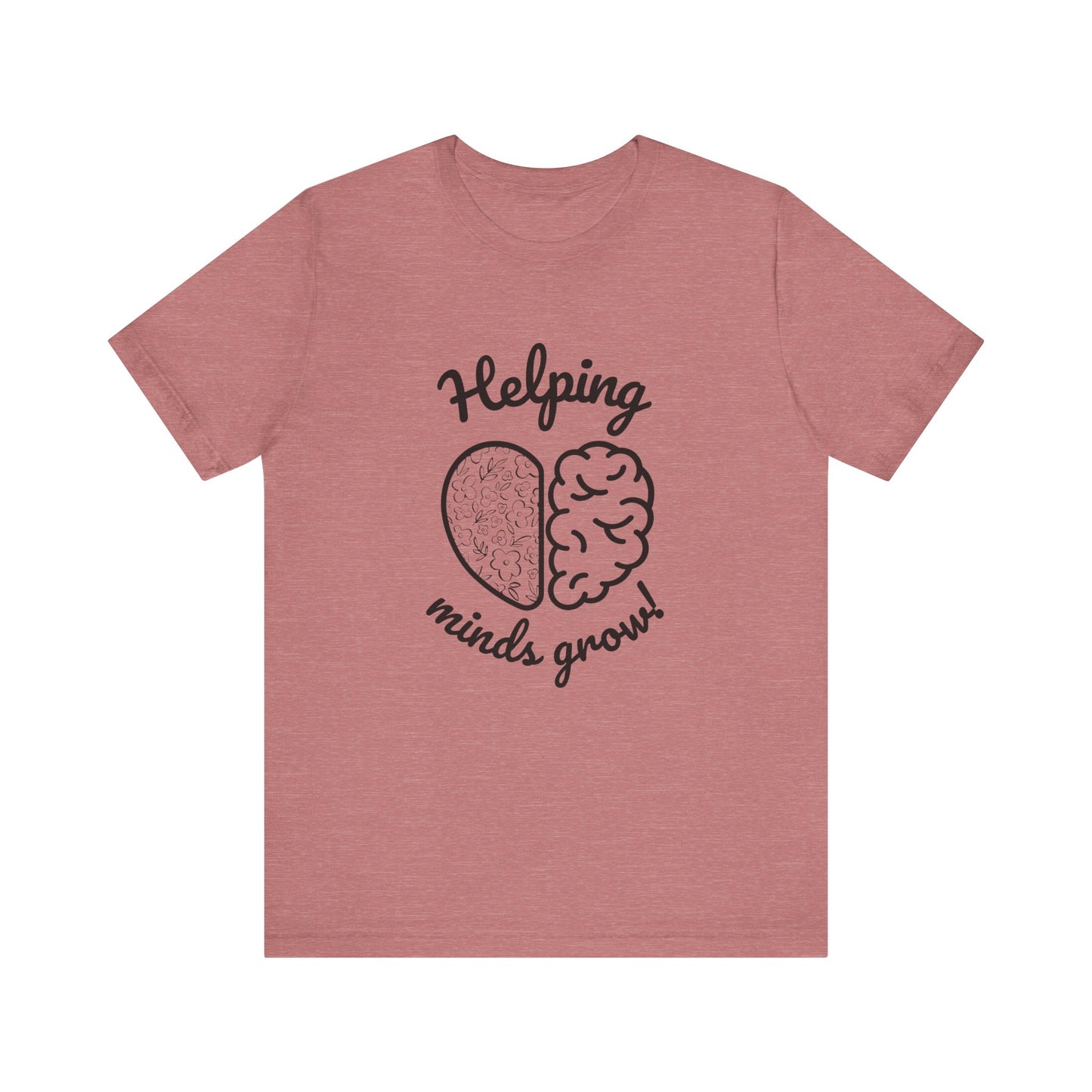 Helping Minds Grow | Unisex Jersey Short Sleeve Tee