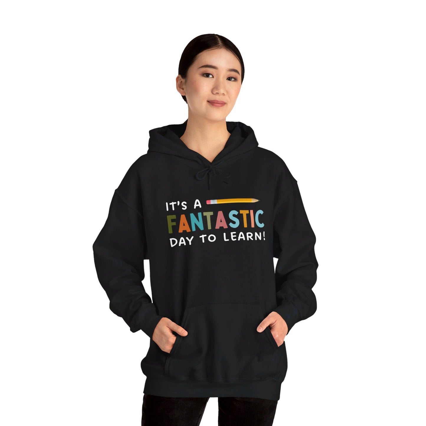 It's a Fantastic Day to Learn | Unisex Heavy Blend™ Hooded Sweatshirt