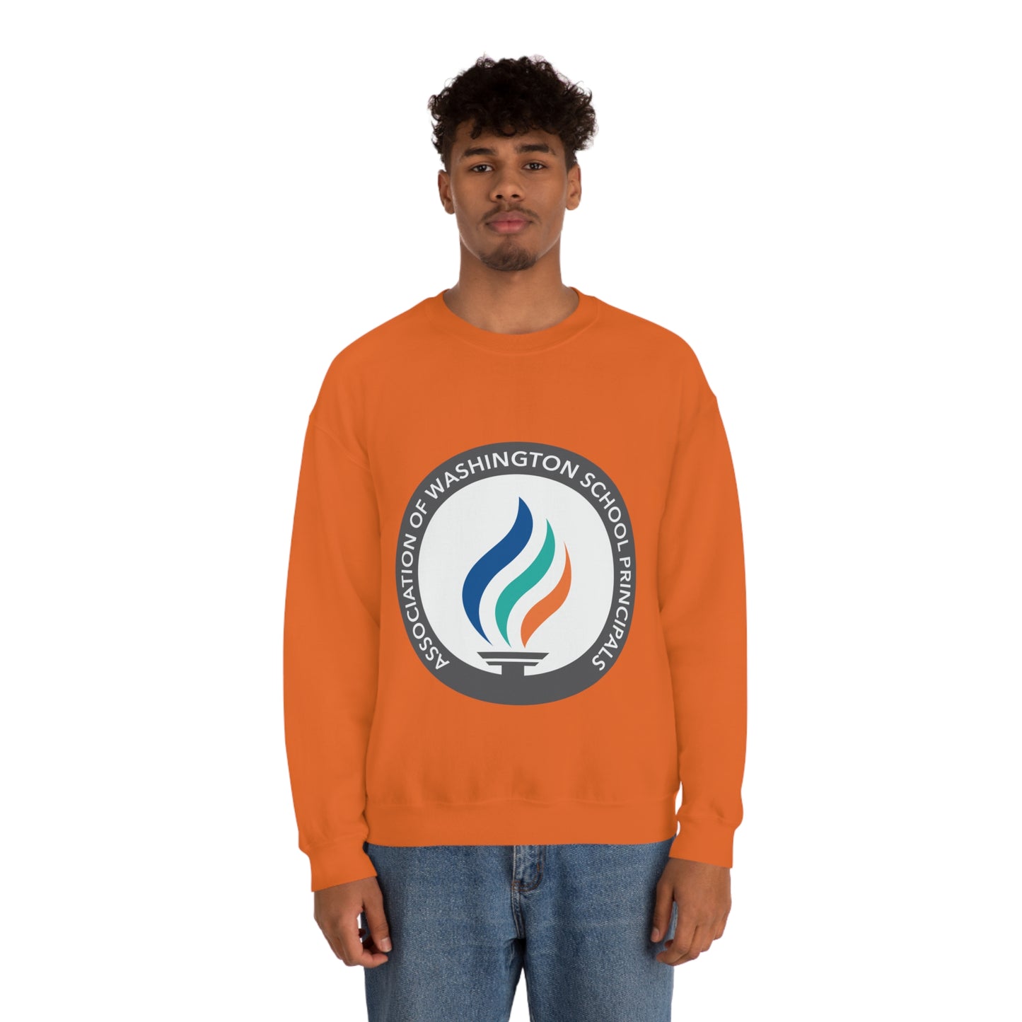 AWSP logo Unisex Heavy Blend™ Crewneck Sweatshirt