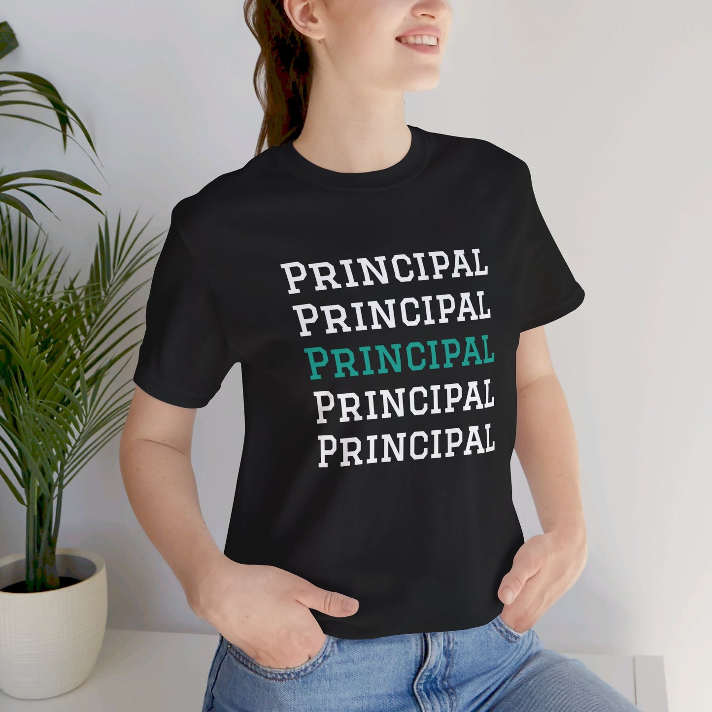 AWSP Principal | Unisex Jersey Short Sleeve Tee