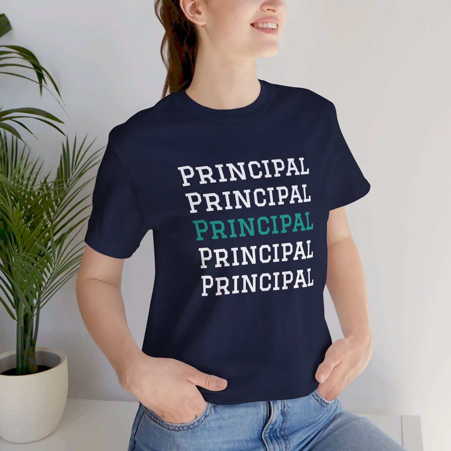 AWSP Principal | Unisex Jersey Short Sleeve Tee