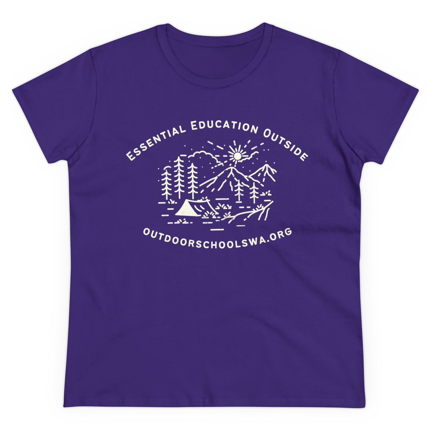 Outdoor Schools Women's Midweight Cotton Tee