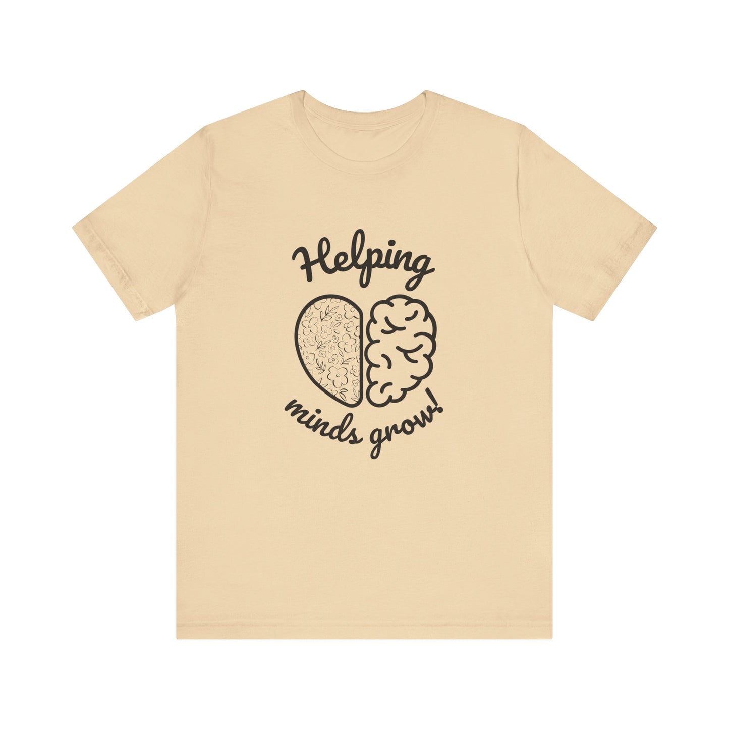 Helping Minds Grow | Unisex Jersey Short Sleeve Tee