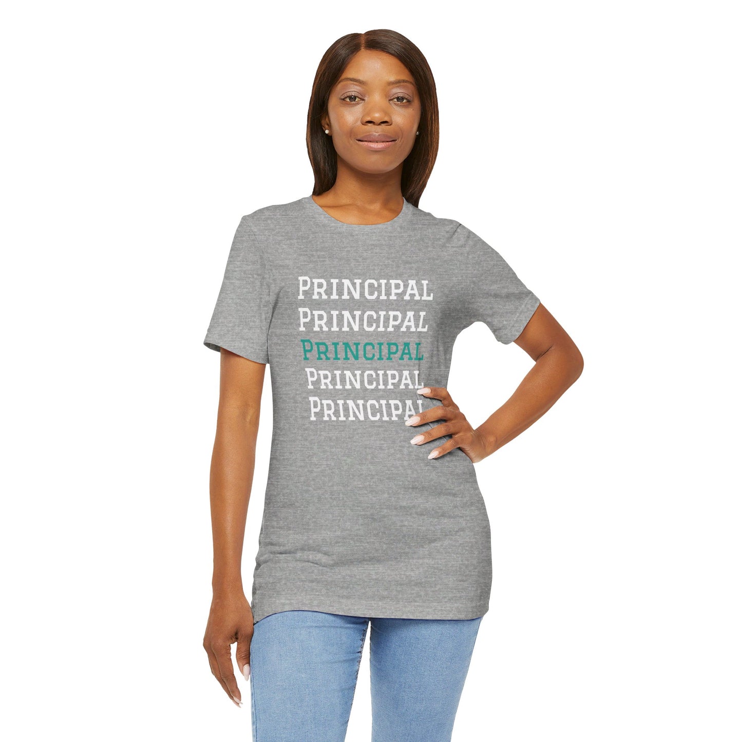 AWSP Principal | Unisex Jersey Short Sleeve Tee