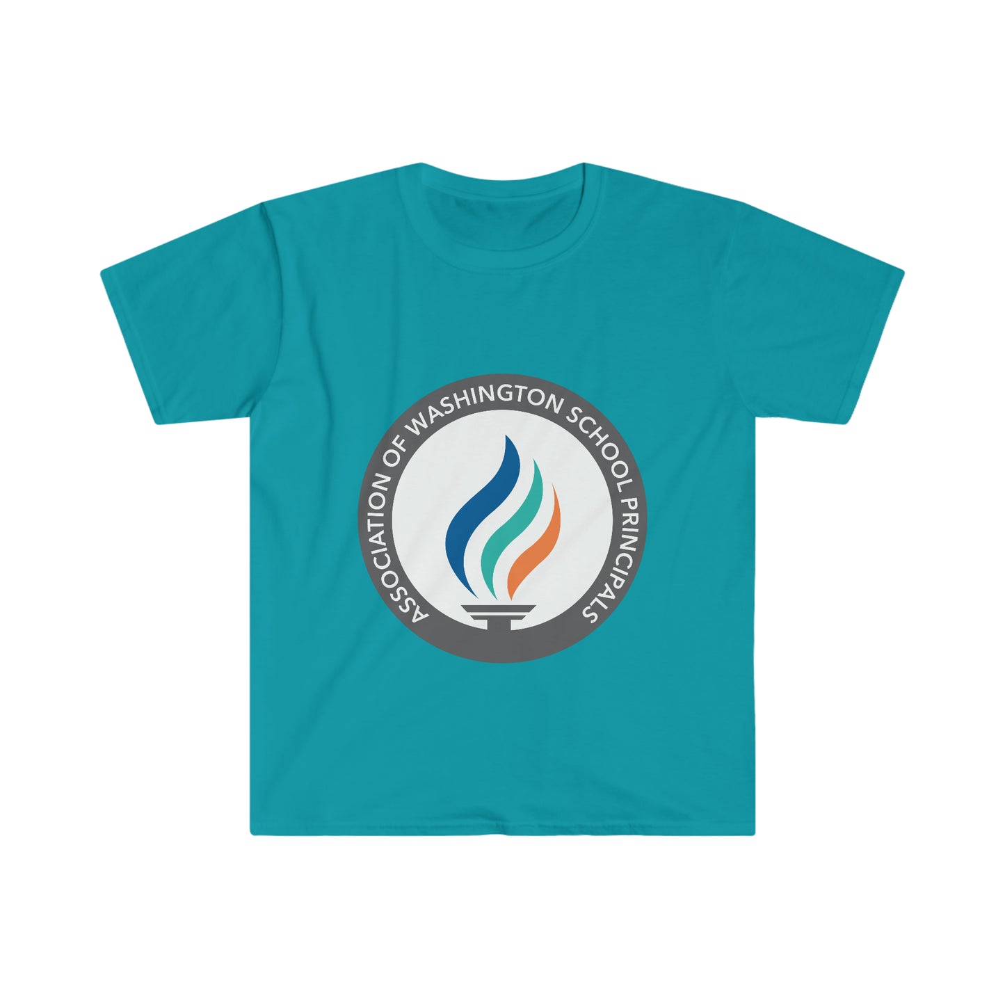AWSP logo w/message unisex softstyle t-shirt