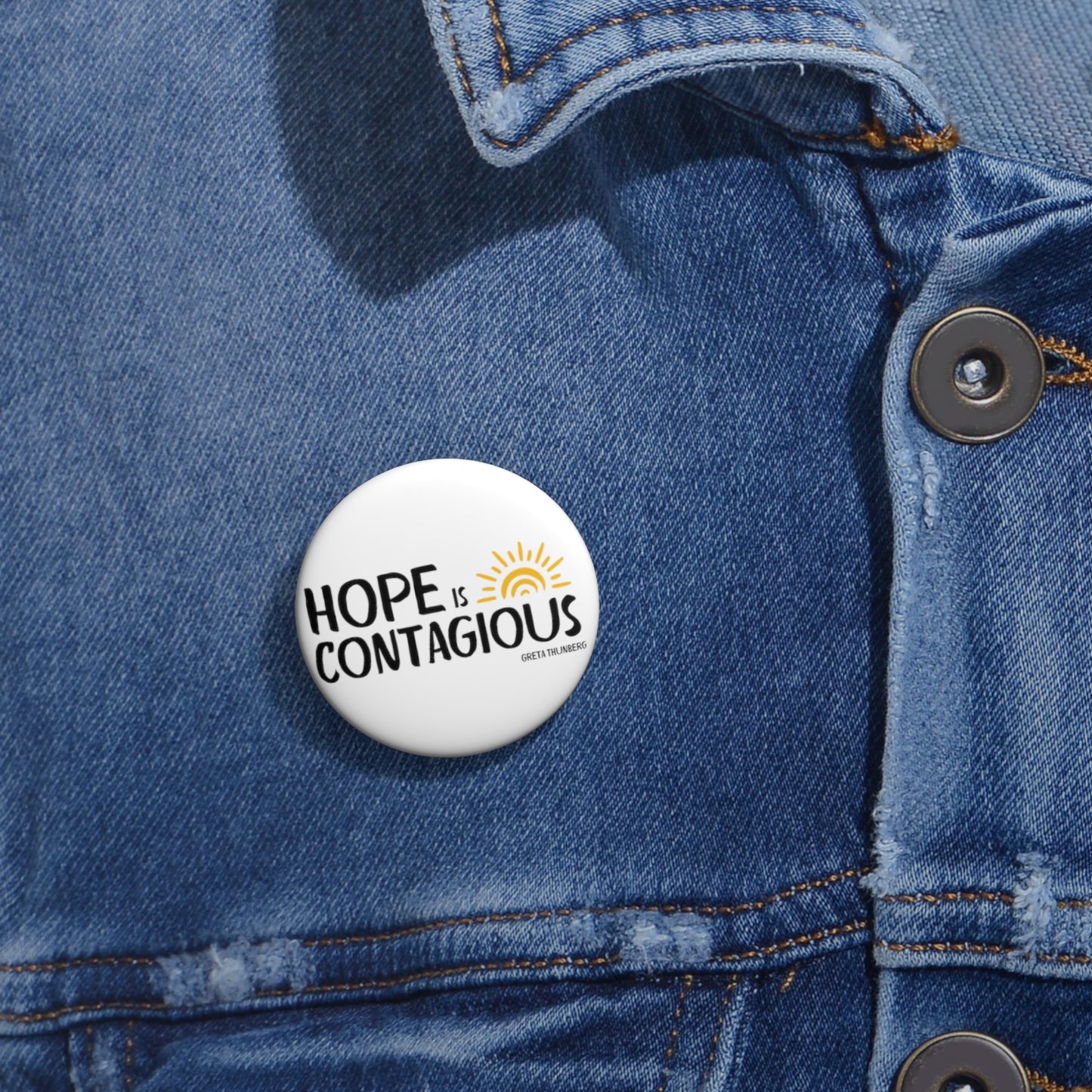 Hope is Contagious Pin Buttons