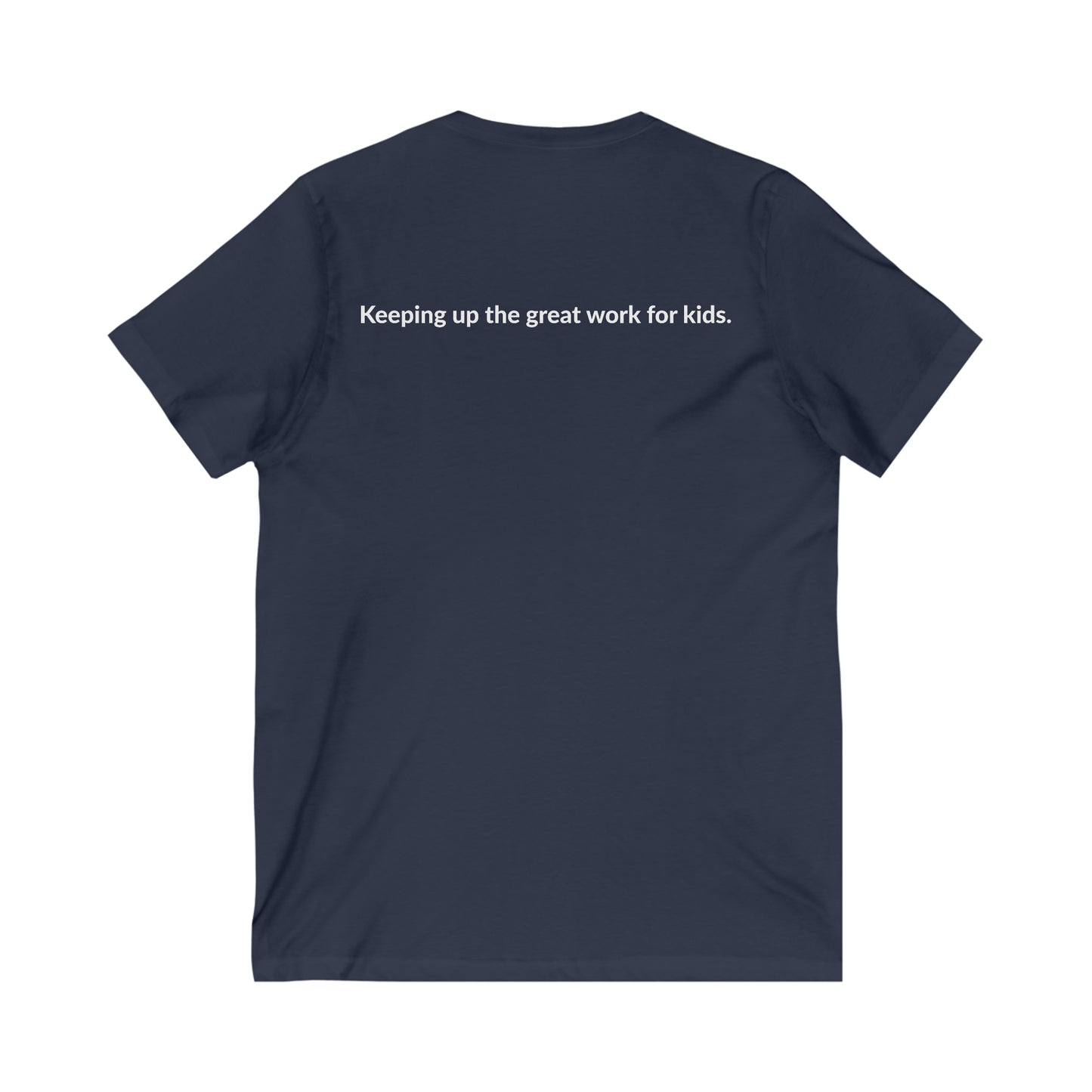 AWSP Logo soft jersey V-Neck Tee