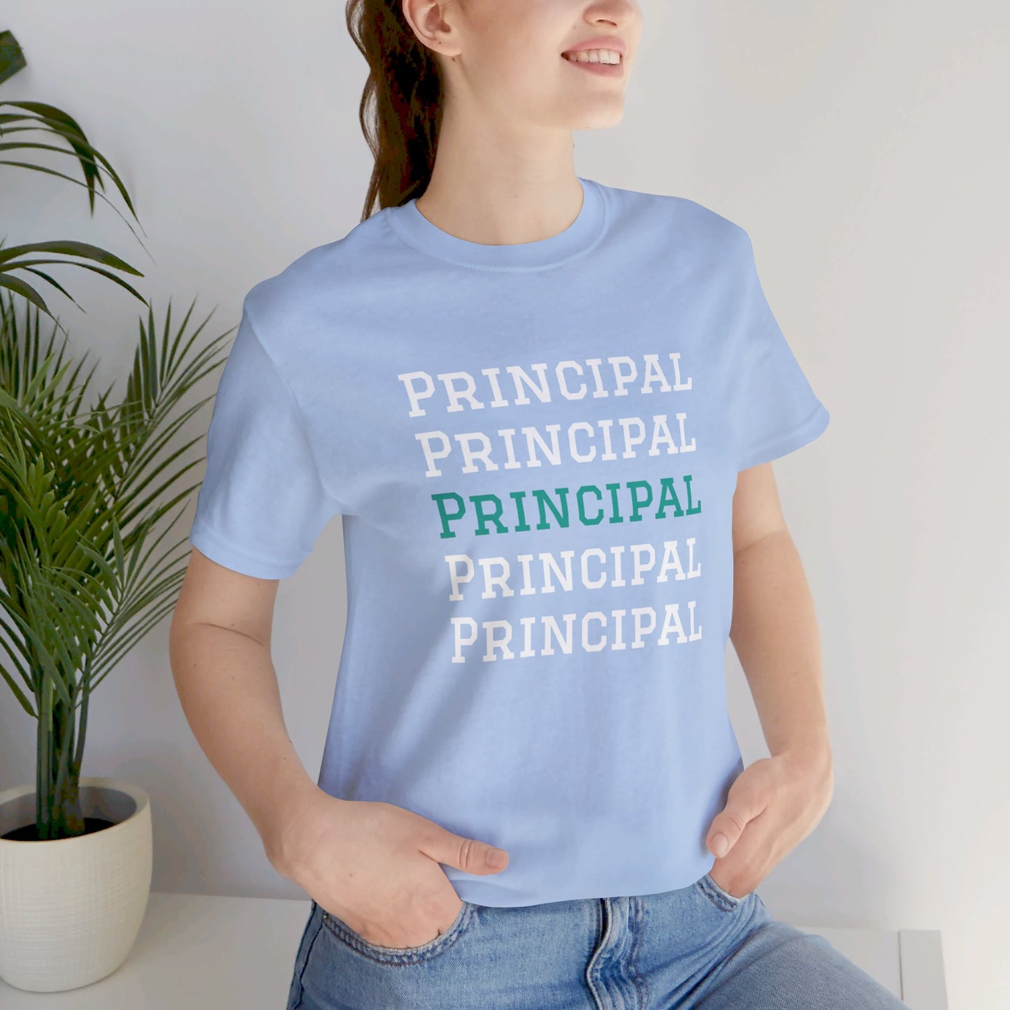 AWSP Principal | Unisex Jersey Short Sleeve Tee