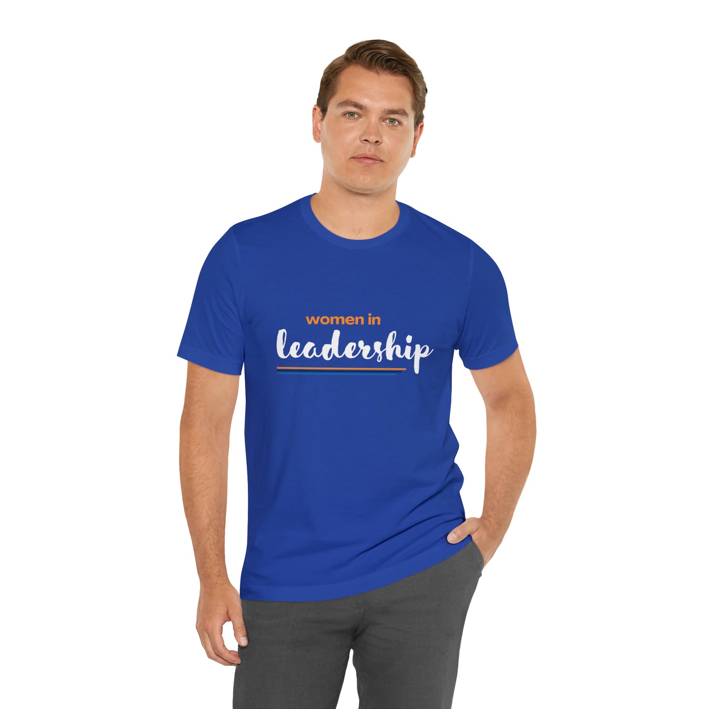 Women in Leadership Tee Unisex Jersey Short Sleeve Tee