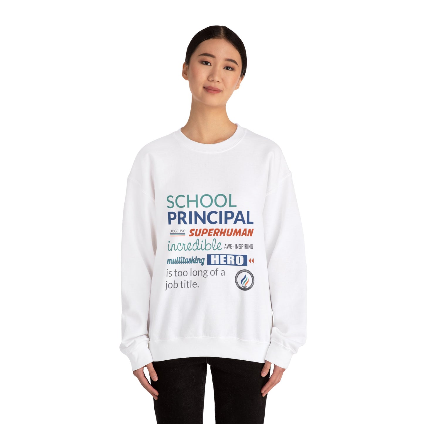Principal Collage Unisex Heavy Blend™ Crewneck Sweatshirt