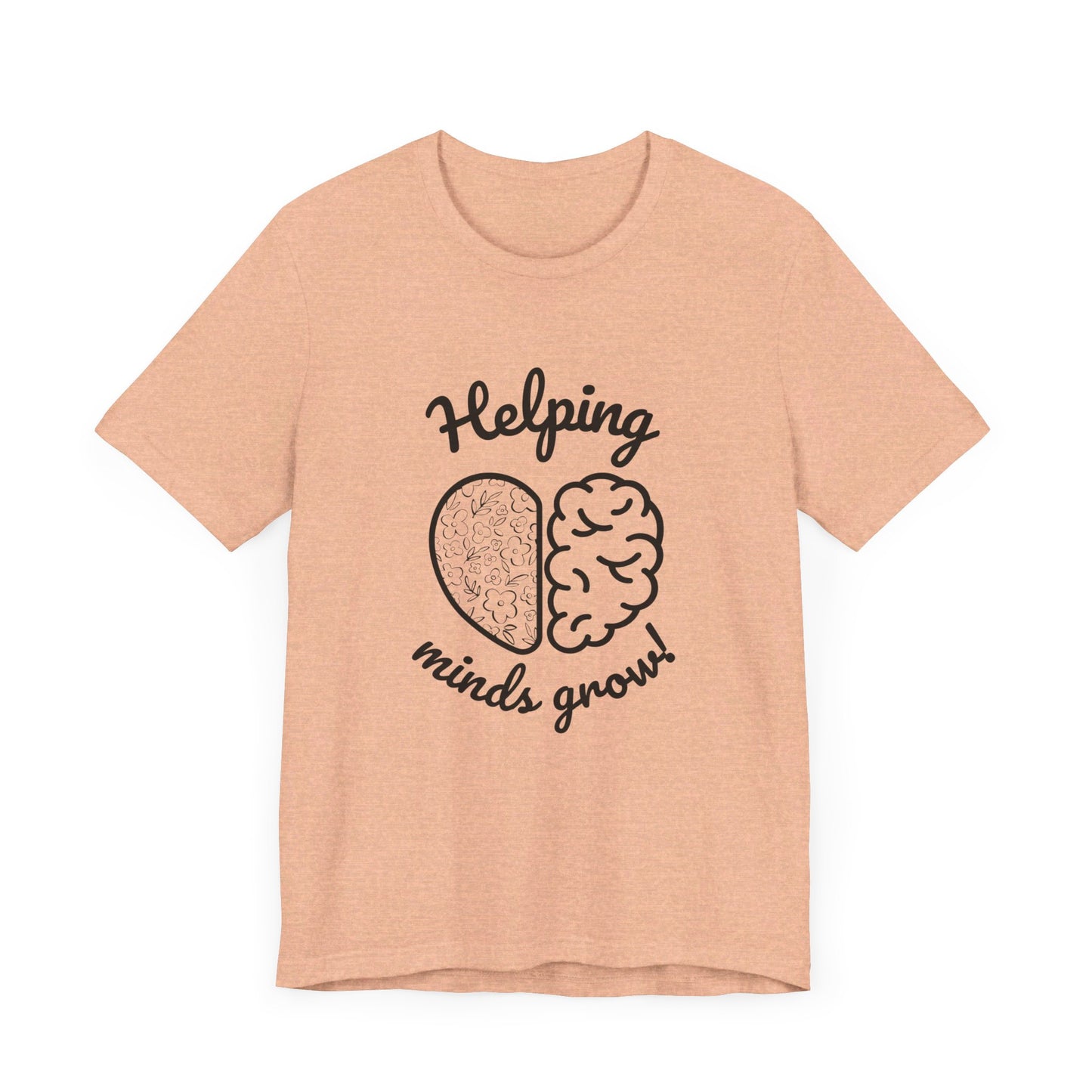 Helping Minds Grow | Unisex Jersey Short Sleeve Tee