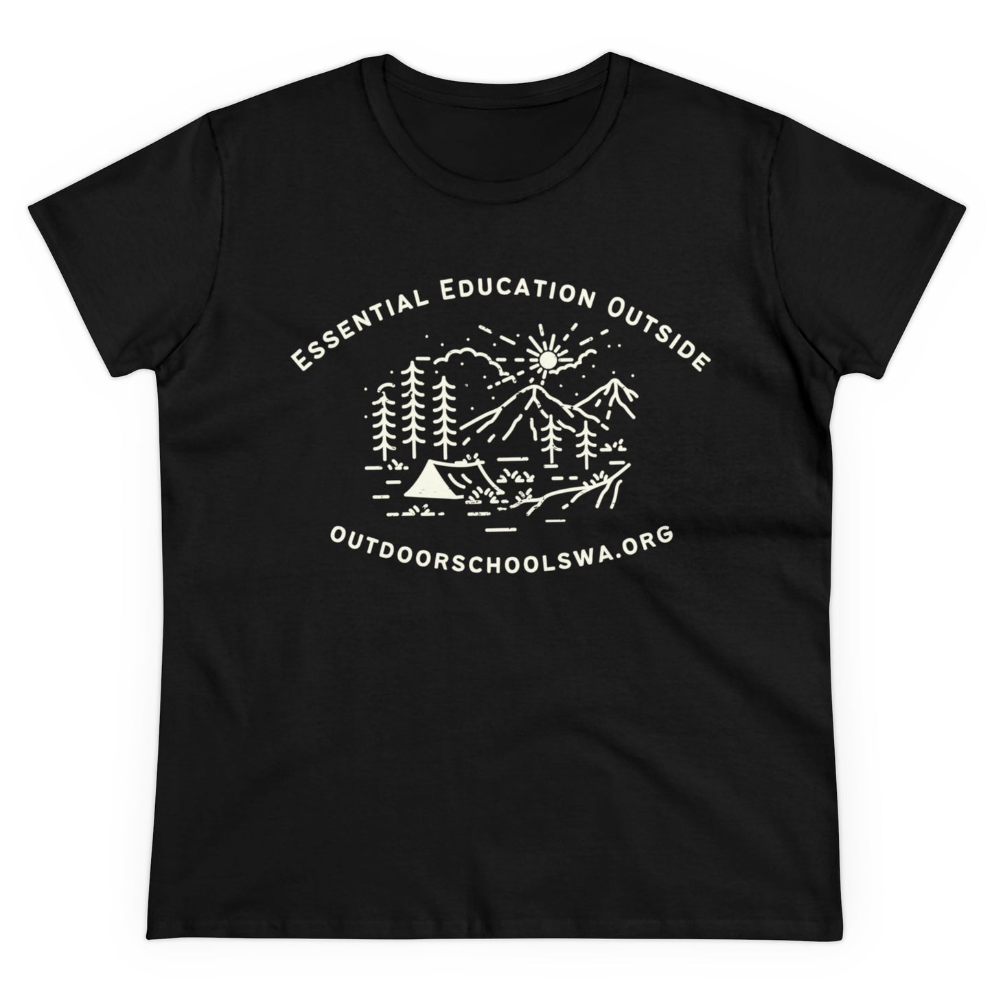 Outdoor Schools Women's Midweight Cotton Tee