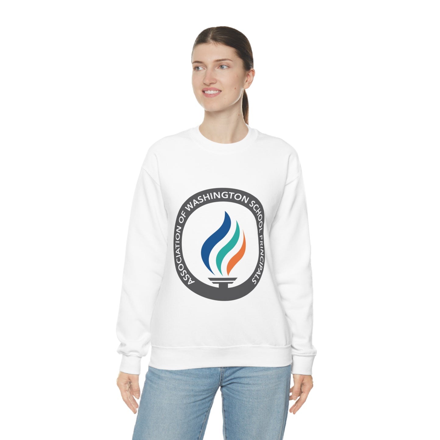AWSP logo Unisex Heavy Blend™ Crewneck Sweatshirt
