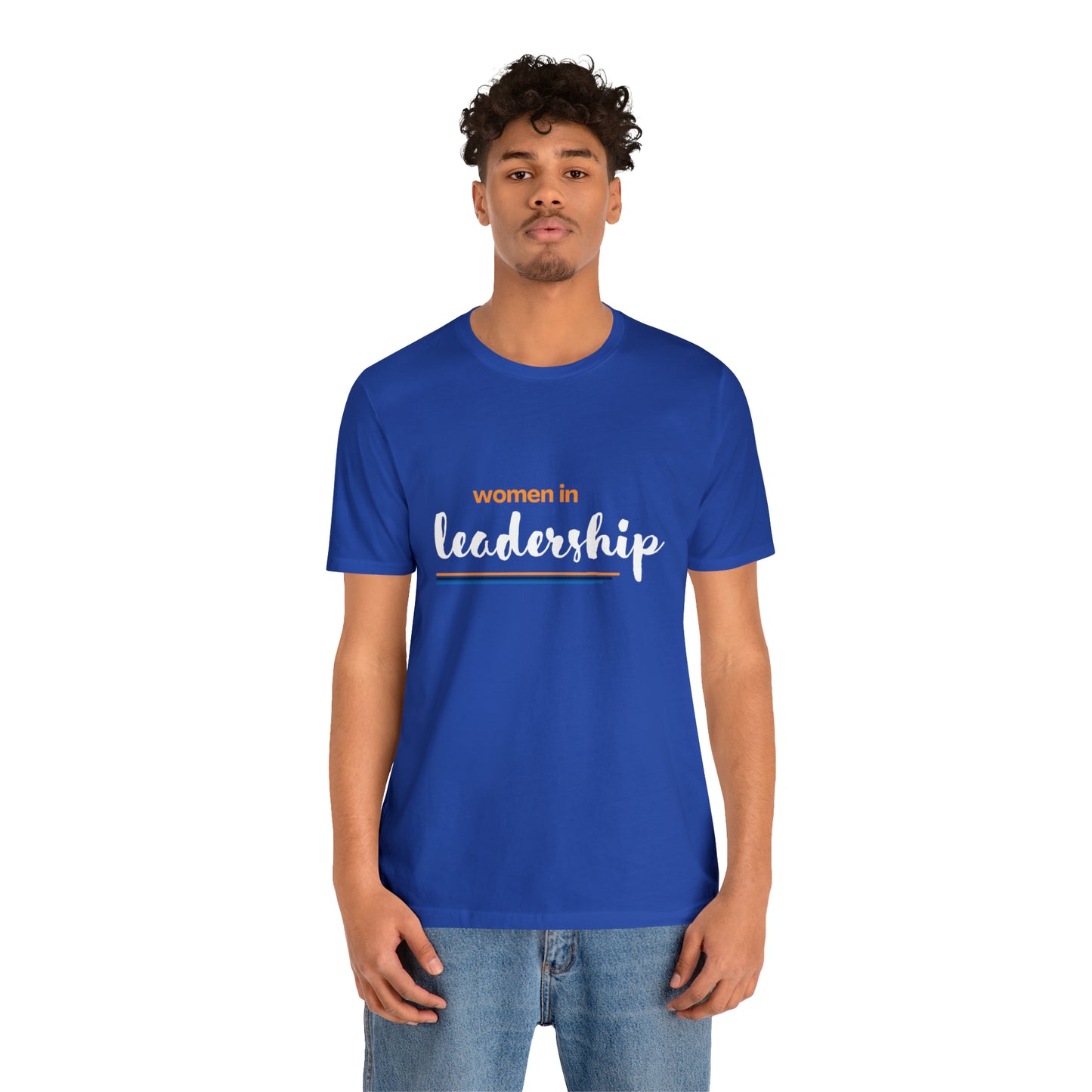 Women in Leadership Tee Unisex Jersey Short Sleeve Tee