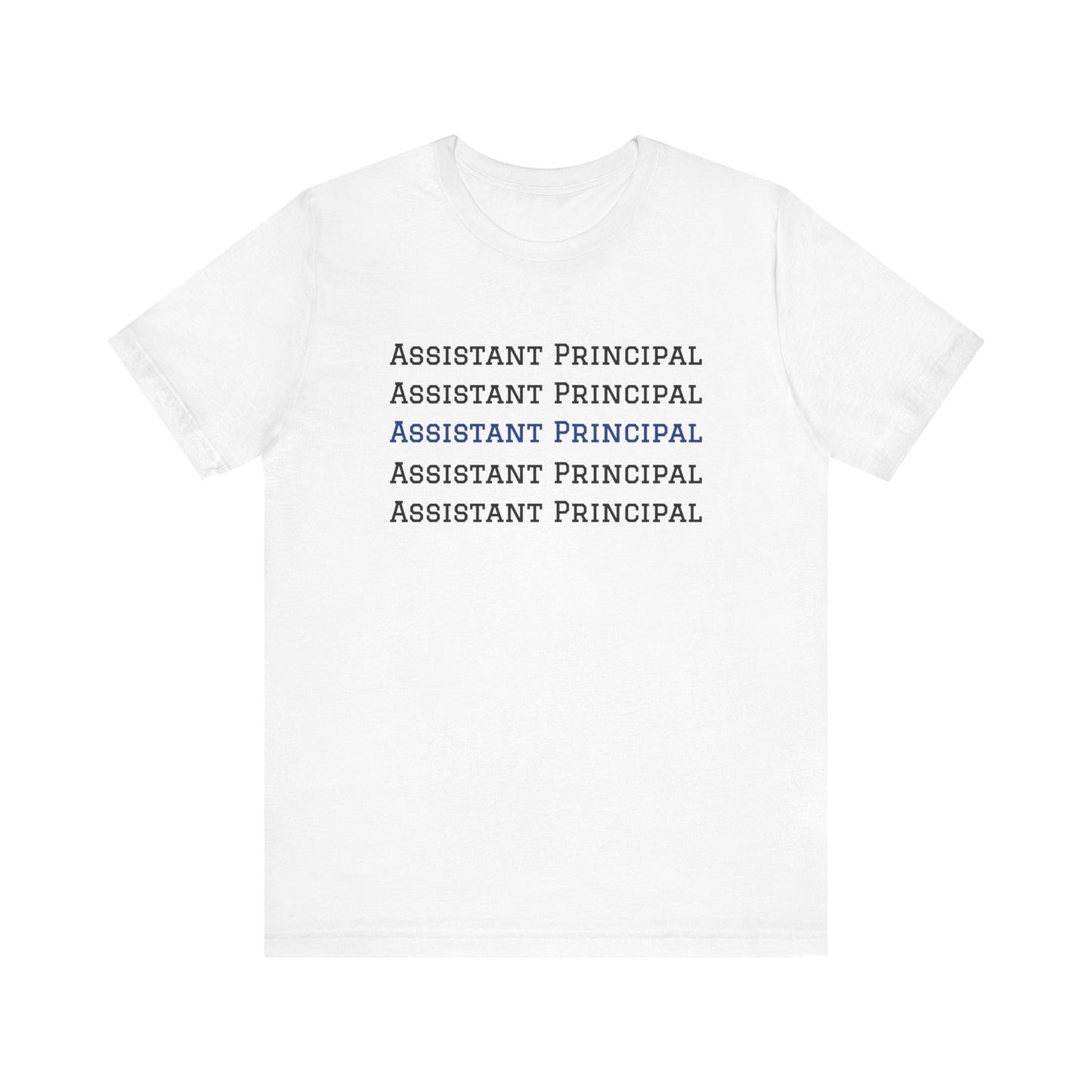 AWSP Assistant Principal | Unisex Jersey Short Sleeve Tee