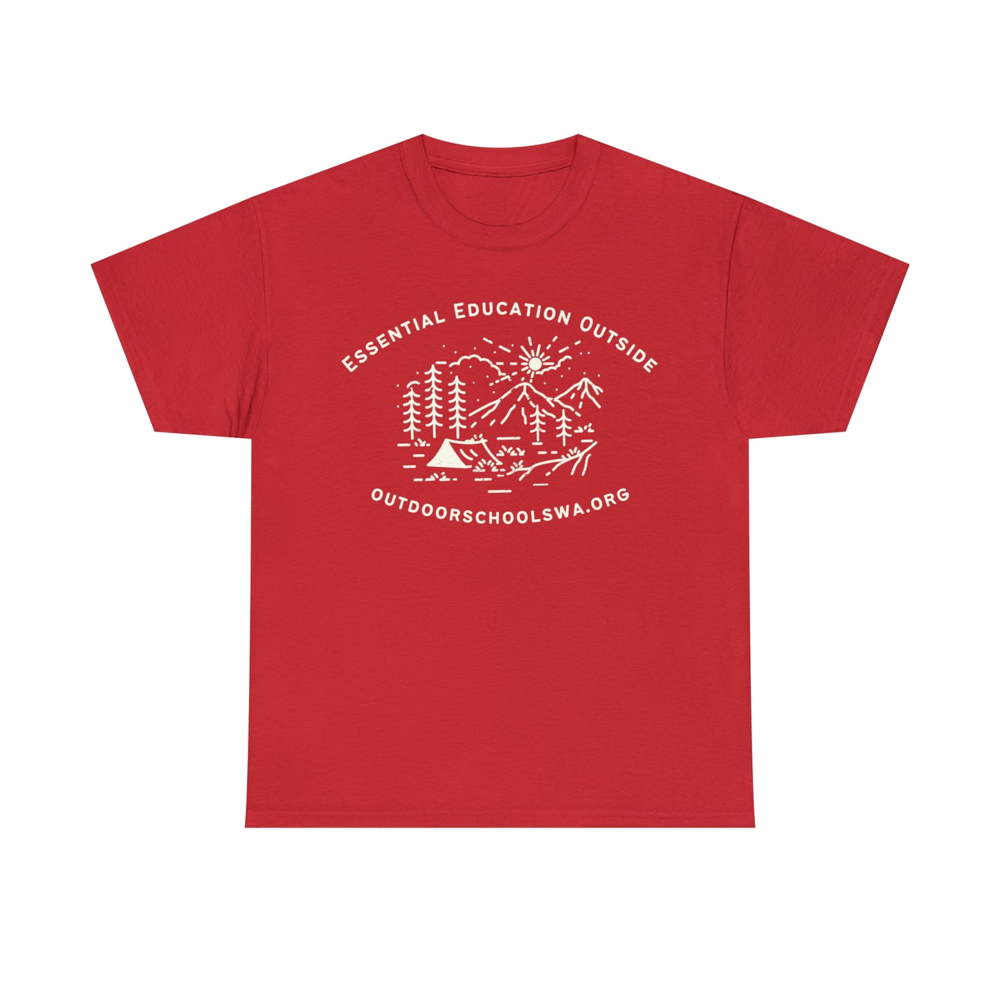 Outdoor School Unisex Heavy Cotton Tee