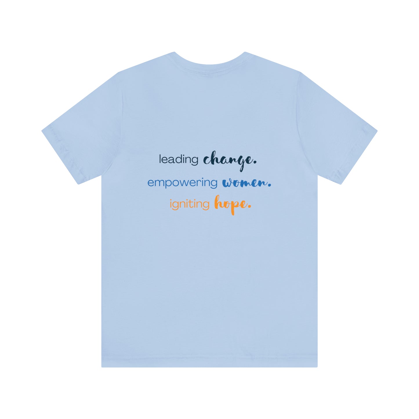 Women in Leadership Tee Unisex Jersey Short Sleeve Tee