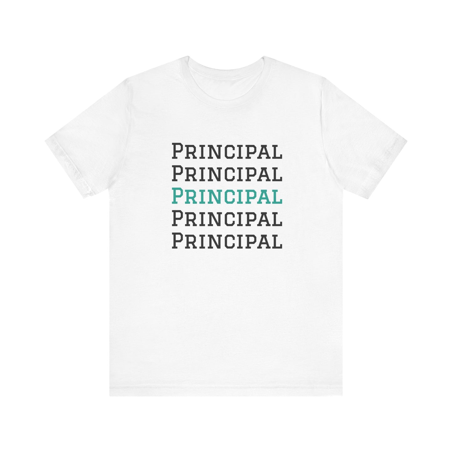 AWSP Principal | Unisex Jersey Short Sleeve Tee