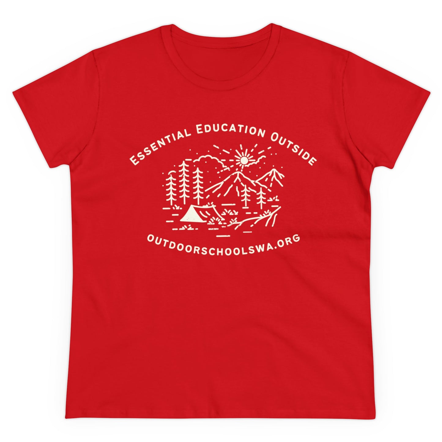 Outdoor Schools Women's Midweight Cotton Tee