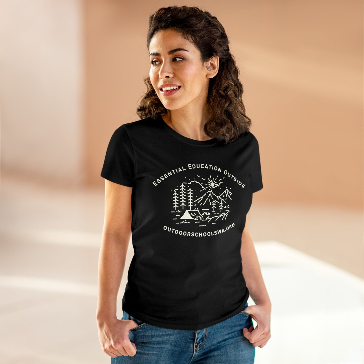 Outdoor Schools Women's Midweight Cotton Tee