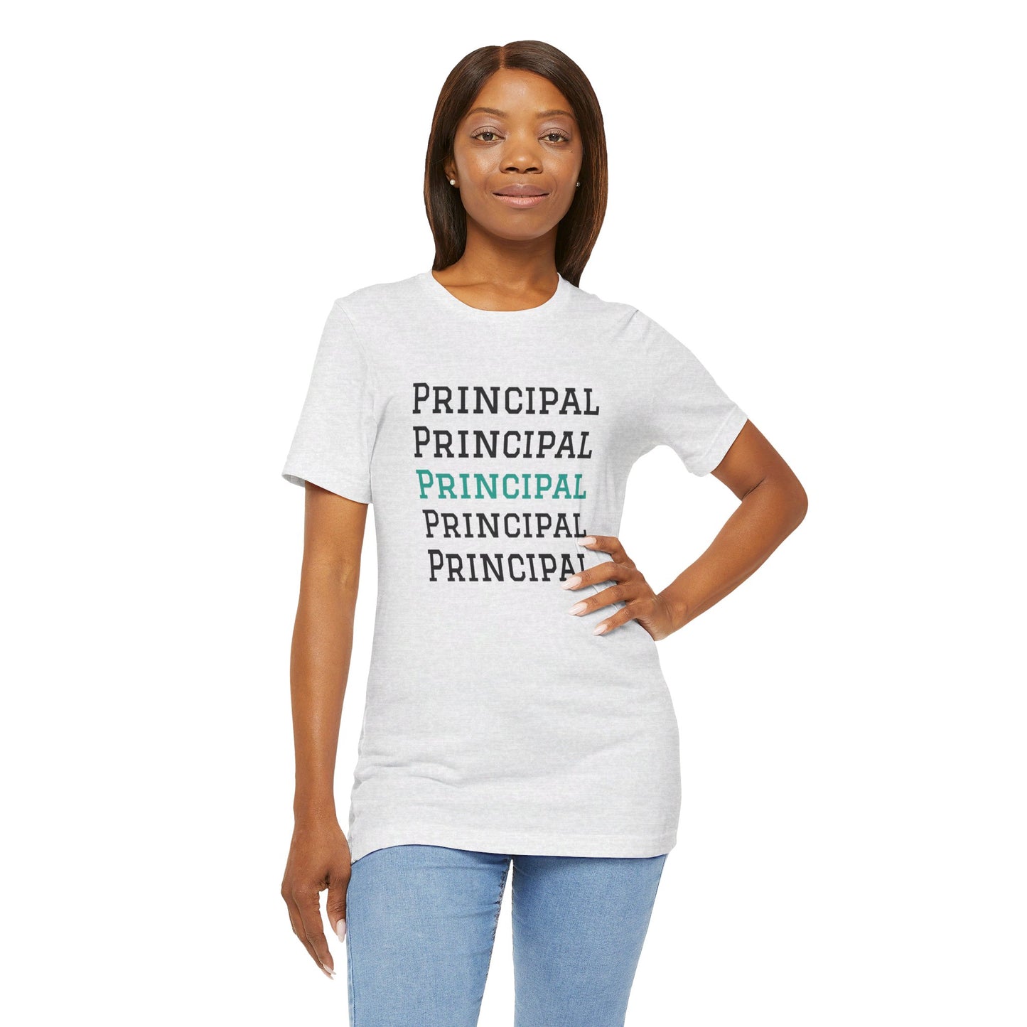 AWSP Principal | Unisex Jersey Short Sleeve Tee