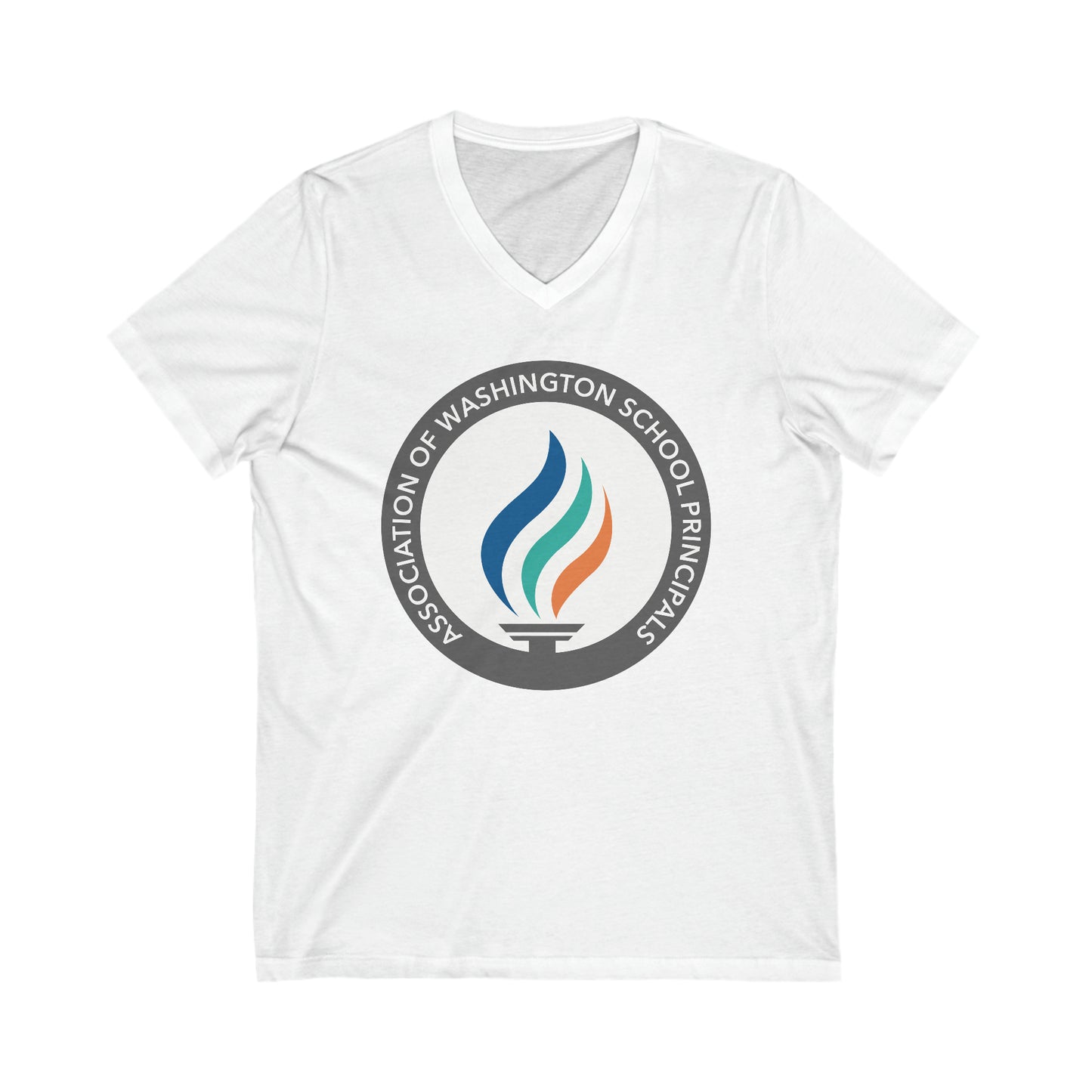 AWSP Logo soft jersey V-Neck Tee